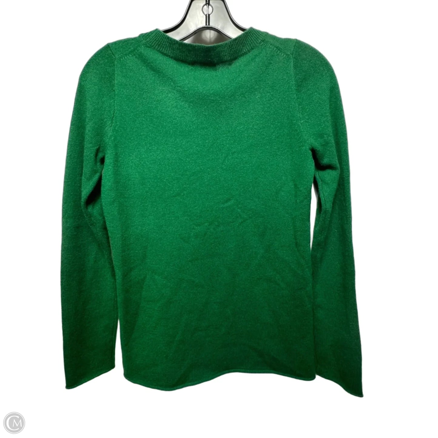 Sweater Cashmere By J. Crew In Green, Size: Xs