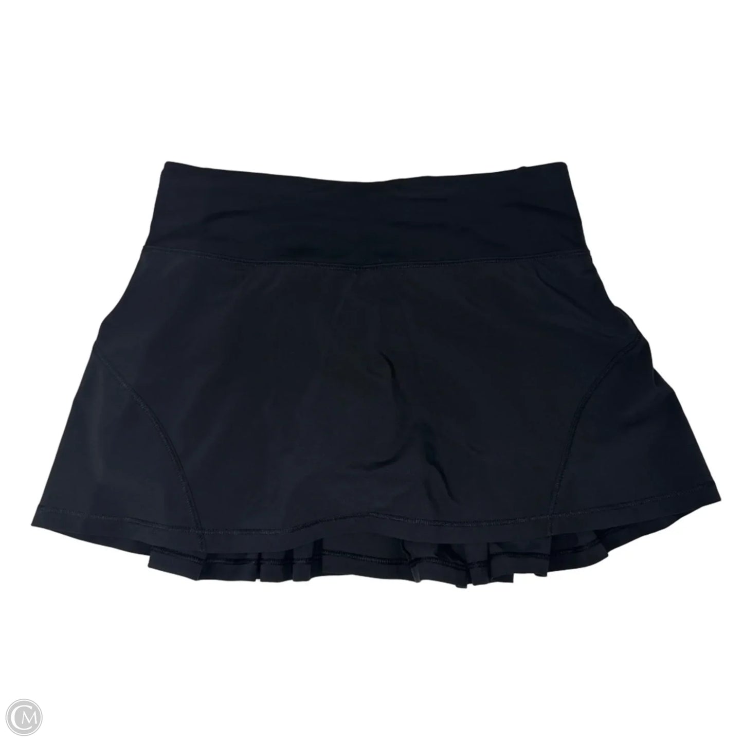 Athletic Skirt By Lululemon In Black, Size: 2