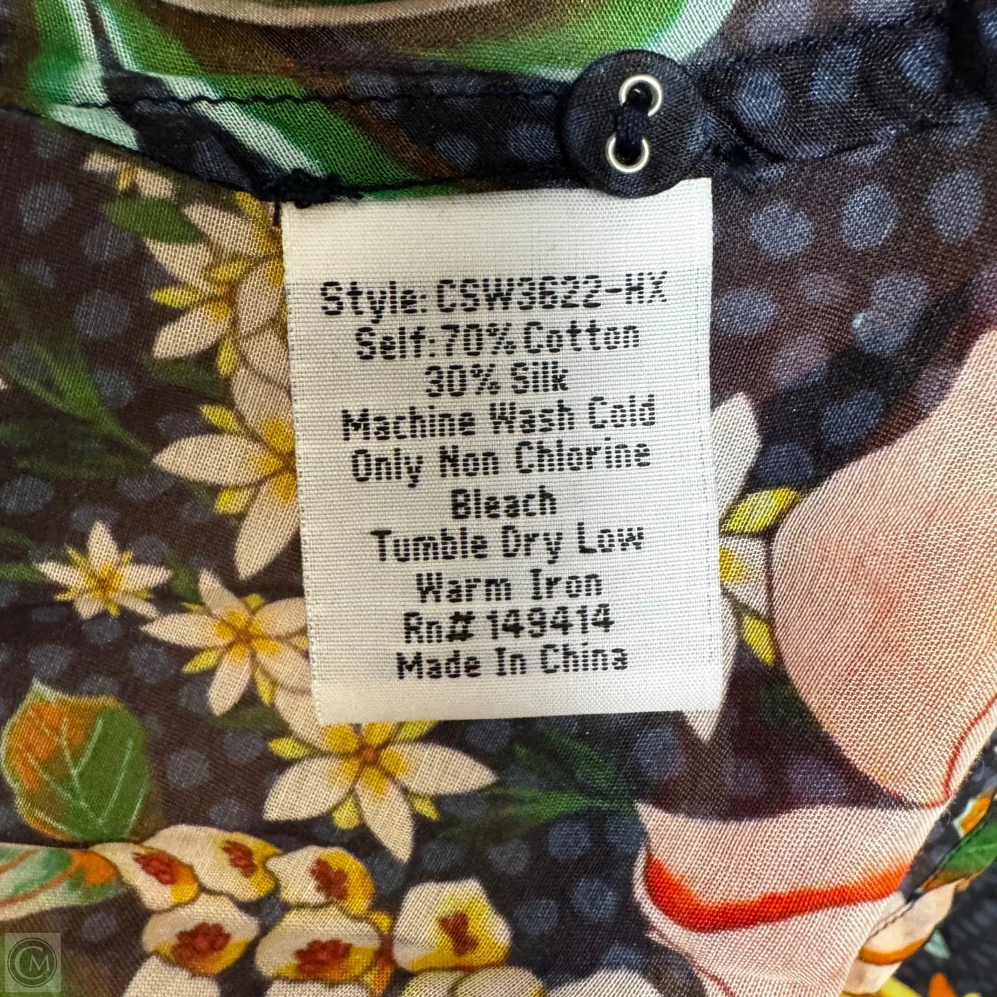 Women’s Floral Border Long Dress By Johnny Was In Floral Print, Size: Xl