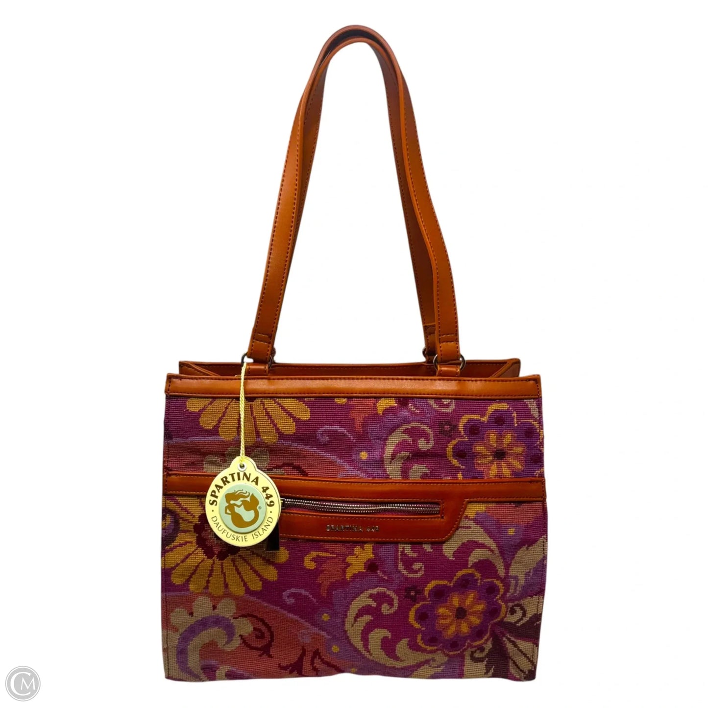 Mia Box Tote By Spartina, Size: Medium