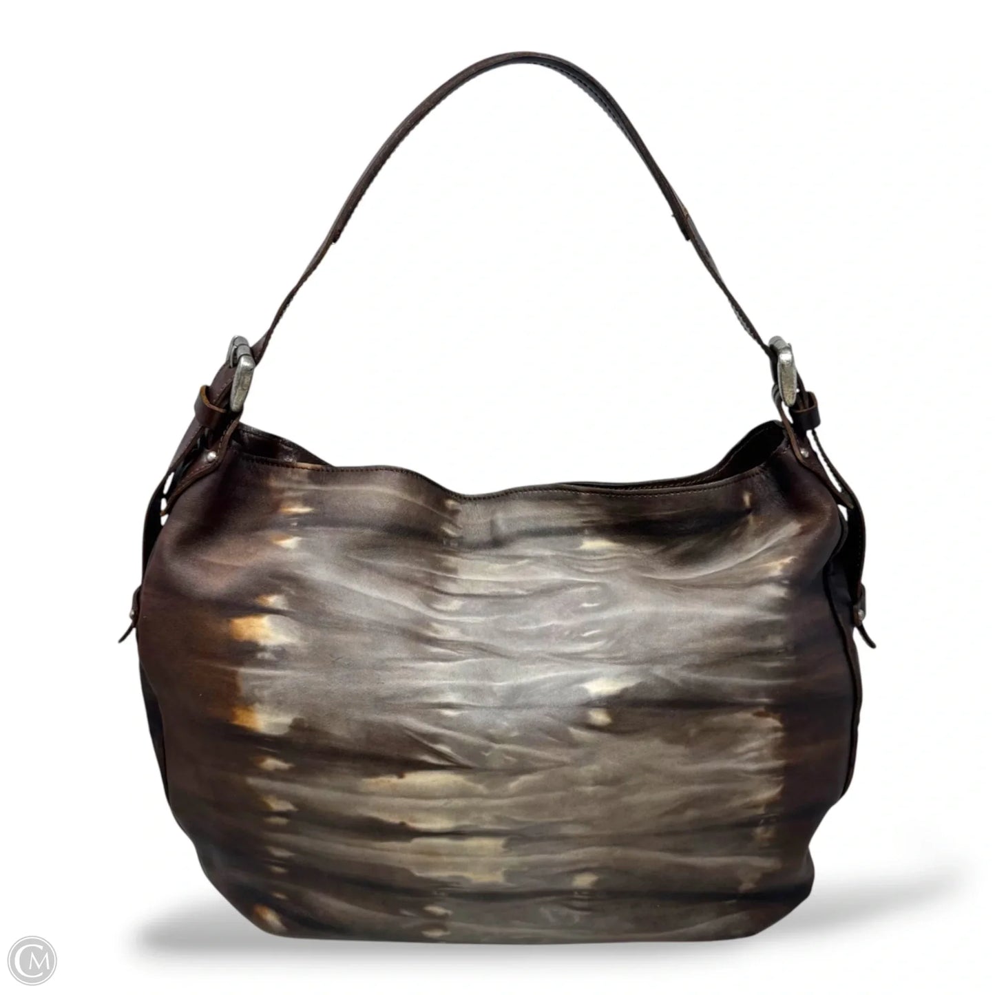 Handbag Leather By Vin Baker, Size: Large
