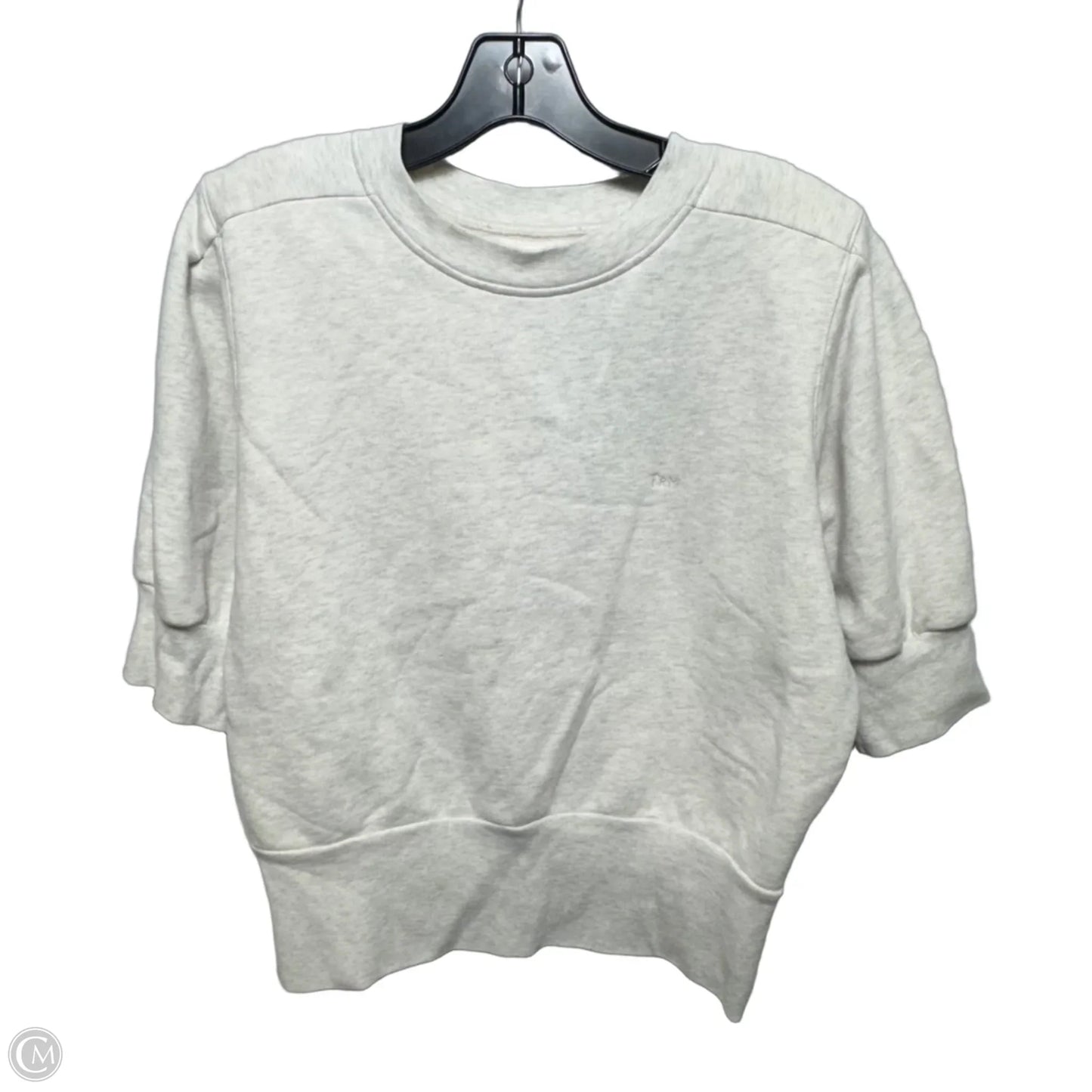 Top 3/4 Sleeve By Frame In Taupe, Size: M ESTIMATED
