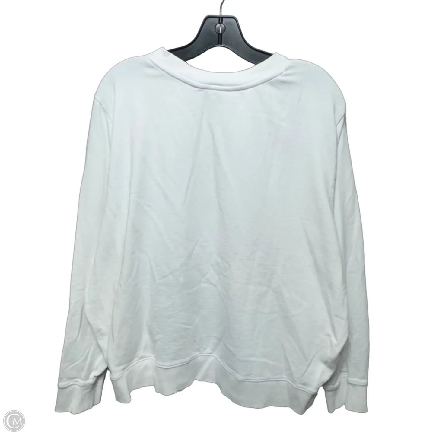 Crew Neck Top Long Sleeve Designer By Lilly Pulitzer In Nautical Print, Size: Xl