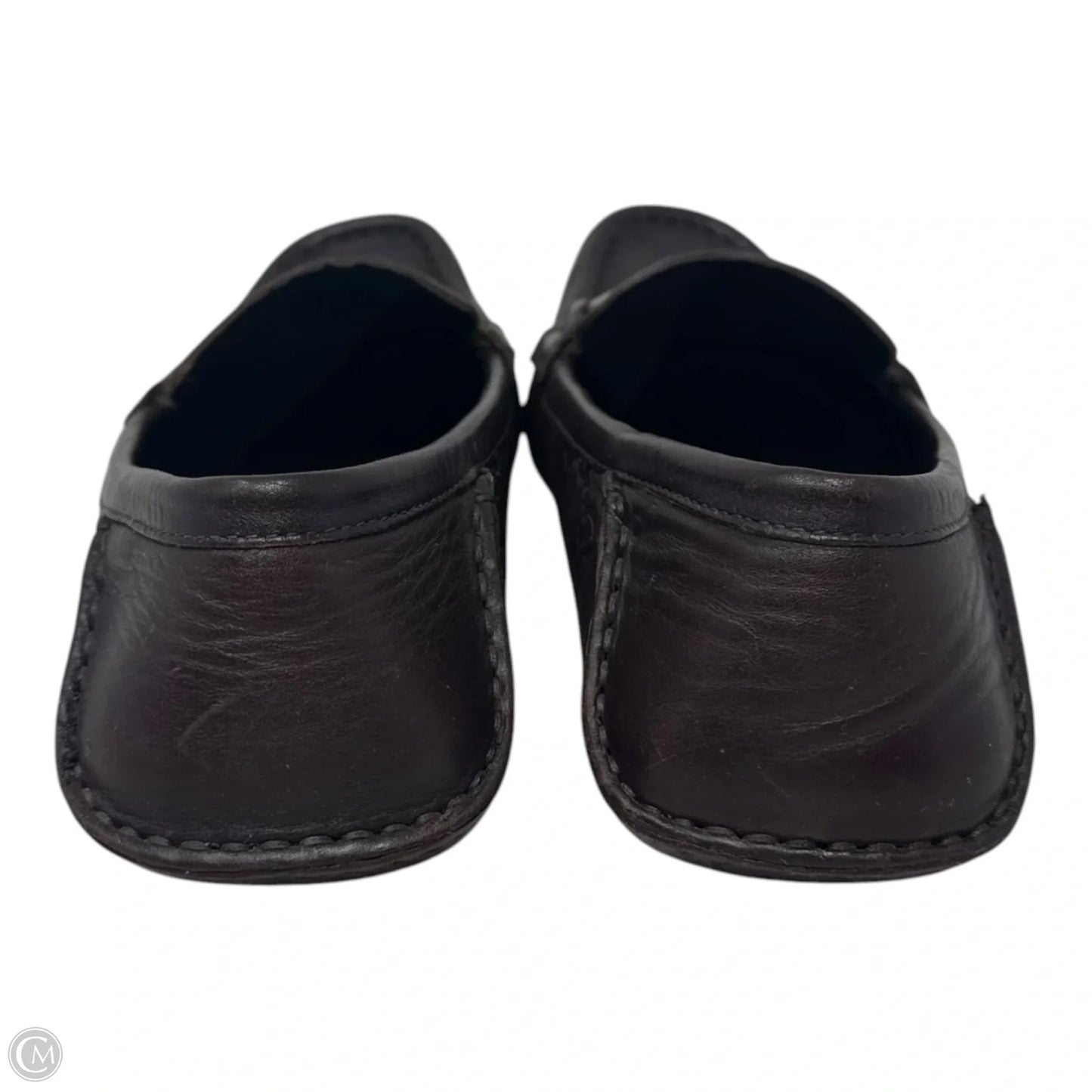 Guccisima Bamboo Horsebit Driving Loafers Shoes Luxury Designer By Gucci In Brown, Size: 7 (37)