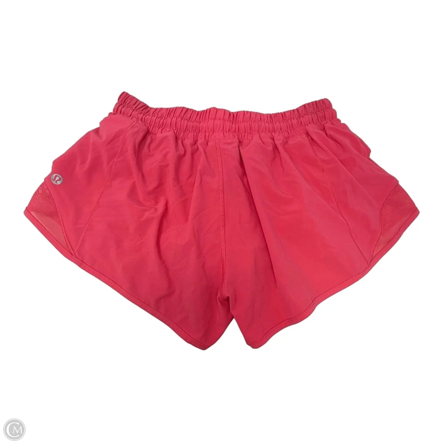 Athletic Shorts By Lululemon In Coral, Size: 6