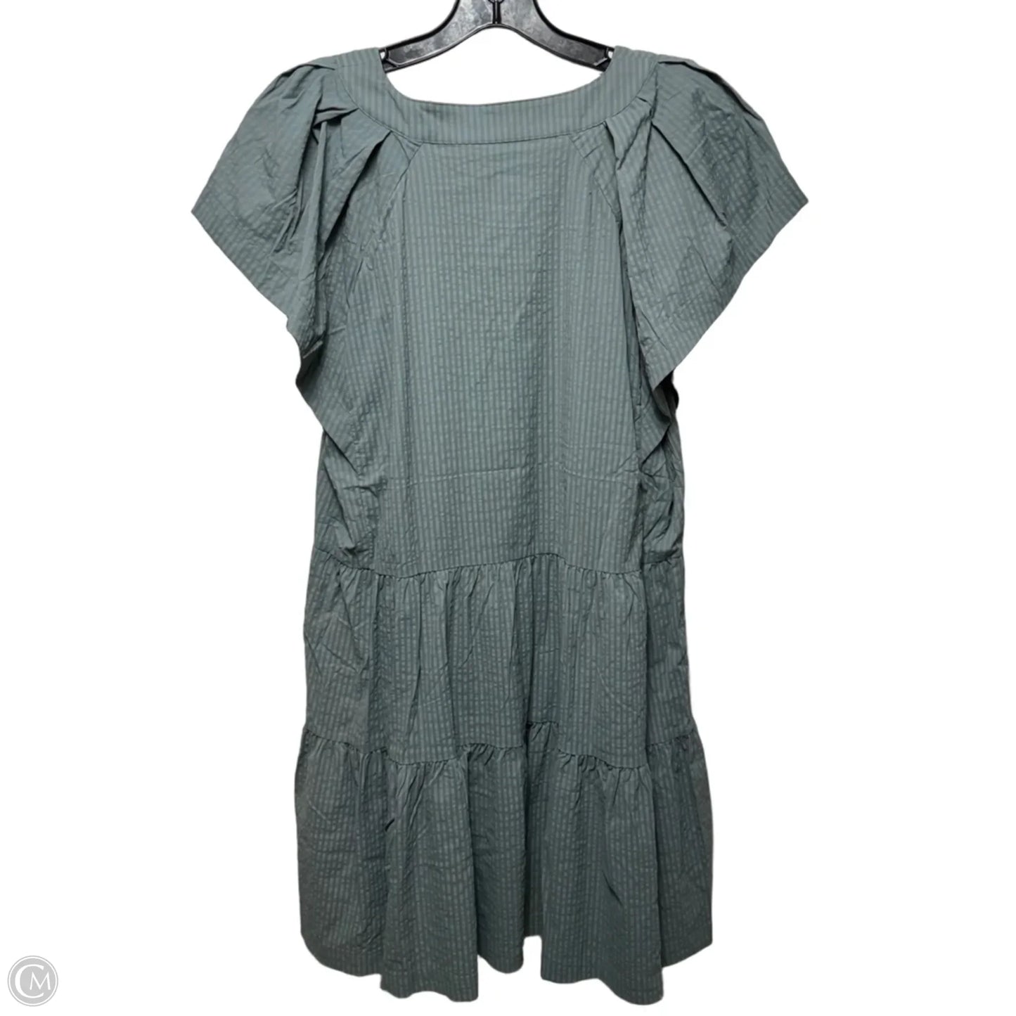 Dress Casual Midi By Vineyard Vines In Grey, Size: L