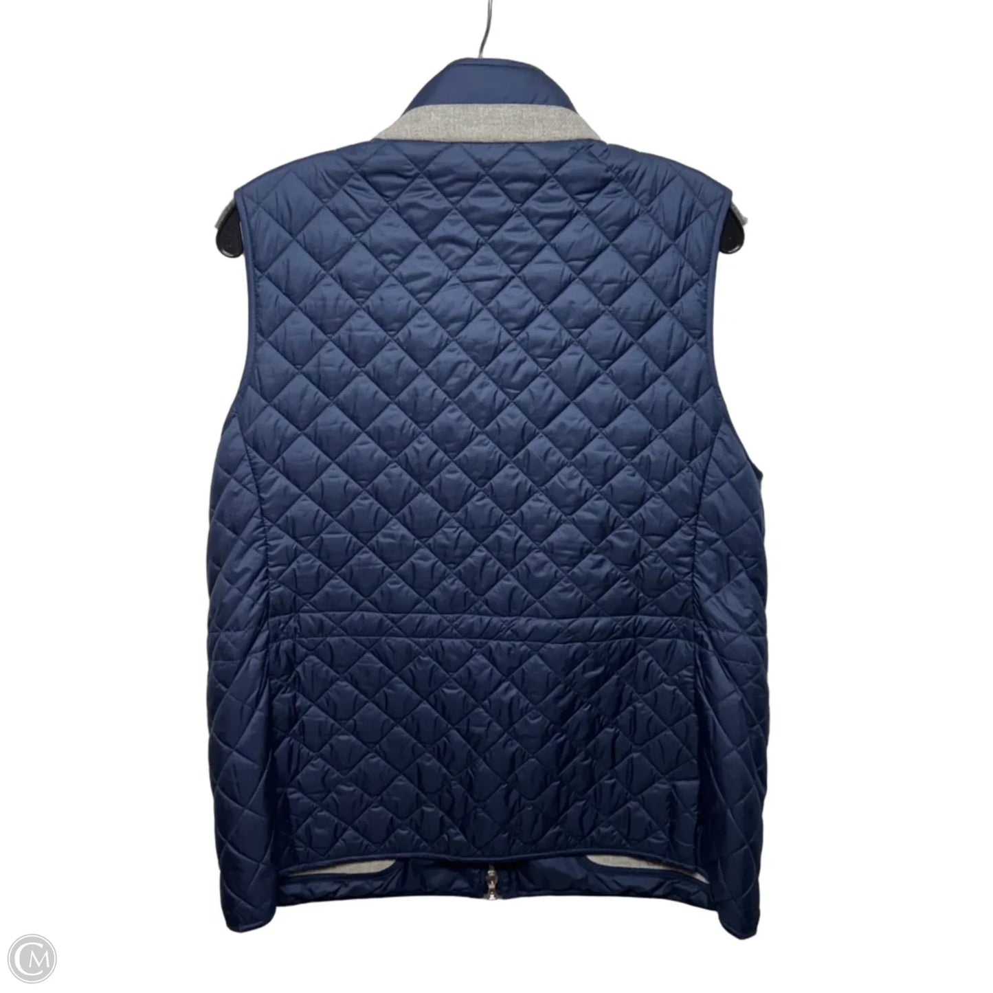 Vest Puffer & Quilted By Peter Millar In Navy, Size: Xl