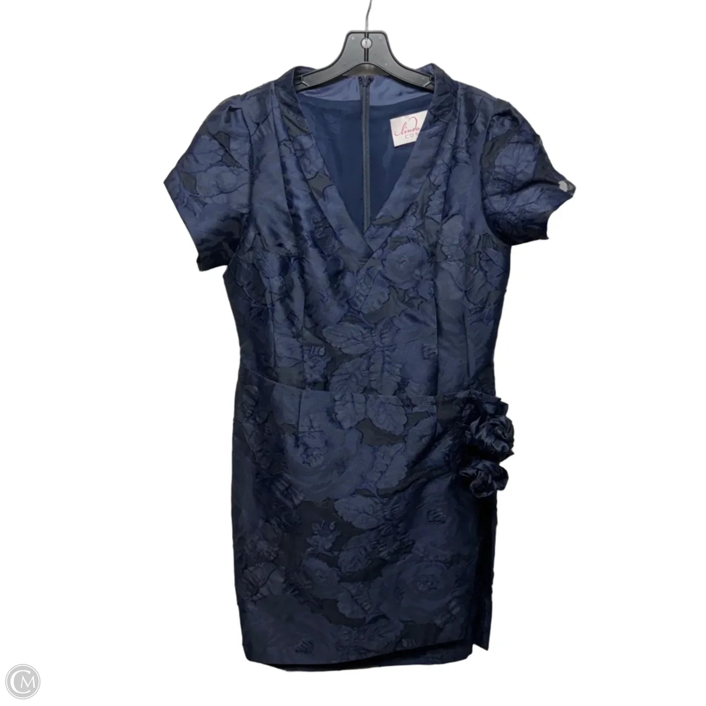Dress Party Short By Linda Cunningham In Navy, Size: XL ESTIMATED