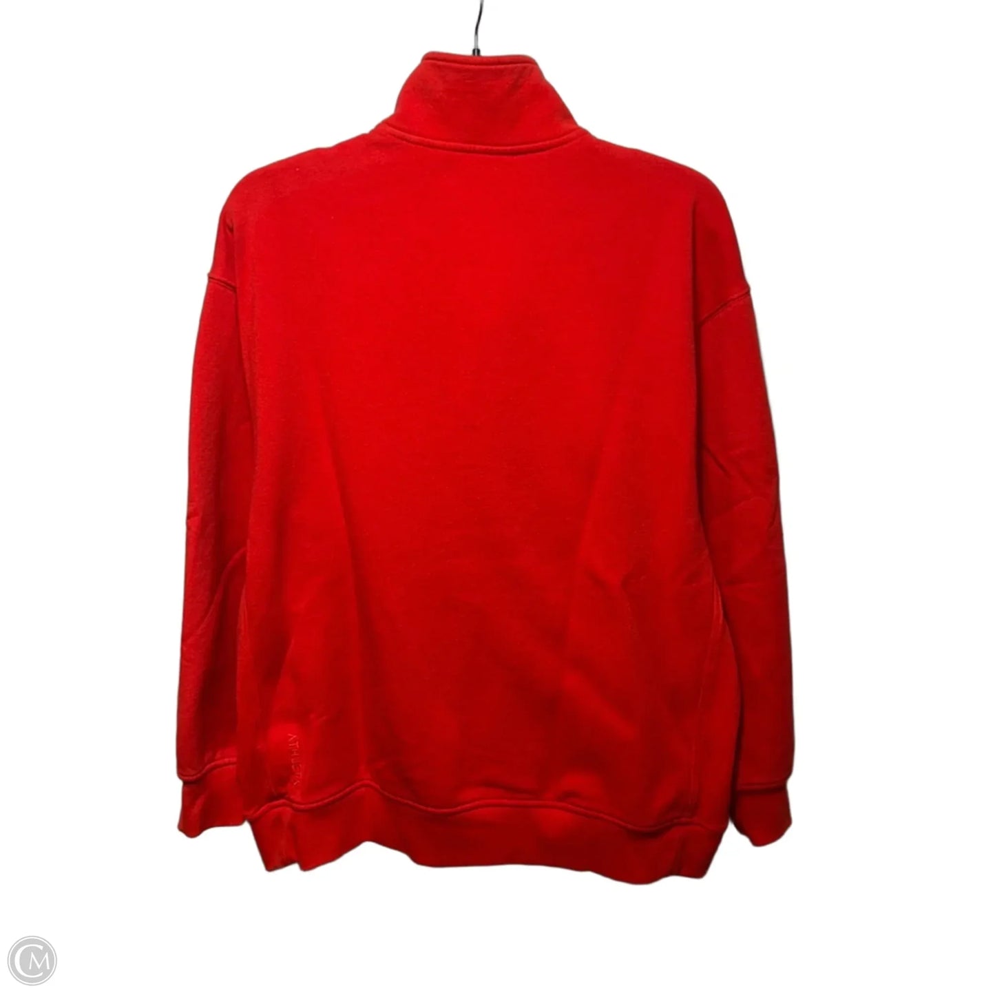 Sweatshirt Collar By Athleta In Red, Size: M