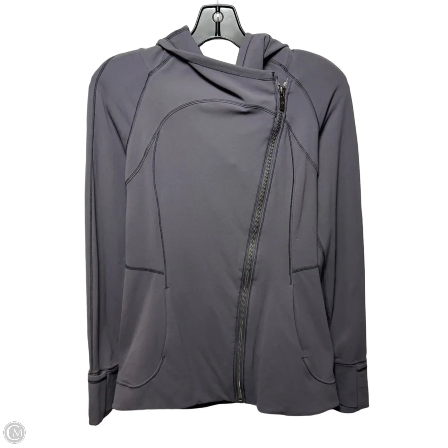 Athletic Jacket By Lululemon In Blue-Purple, Size: 6