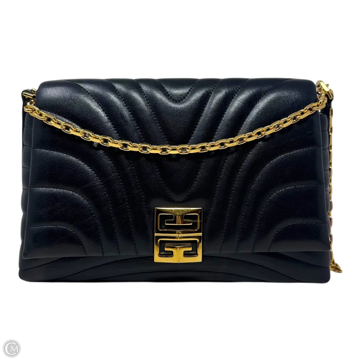 4G Soft Quilted Handbag Luxury Designer By Givenchy, Size: Medium
