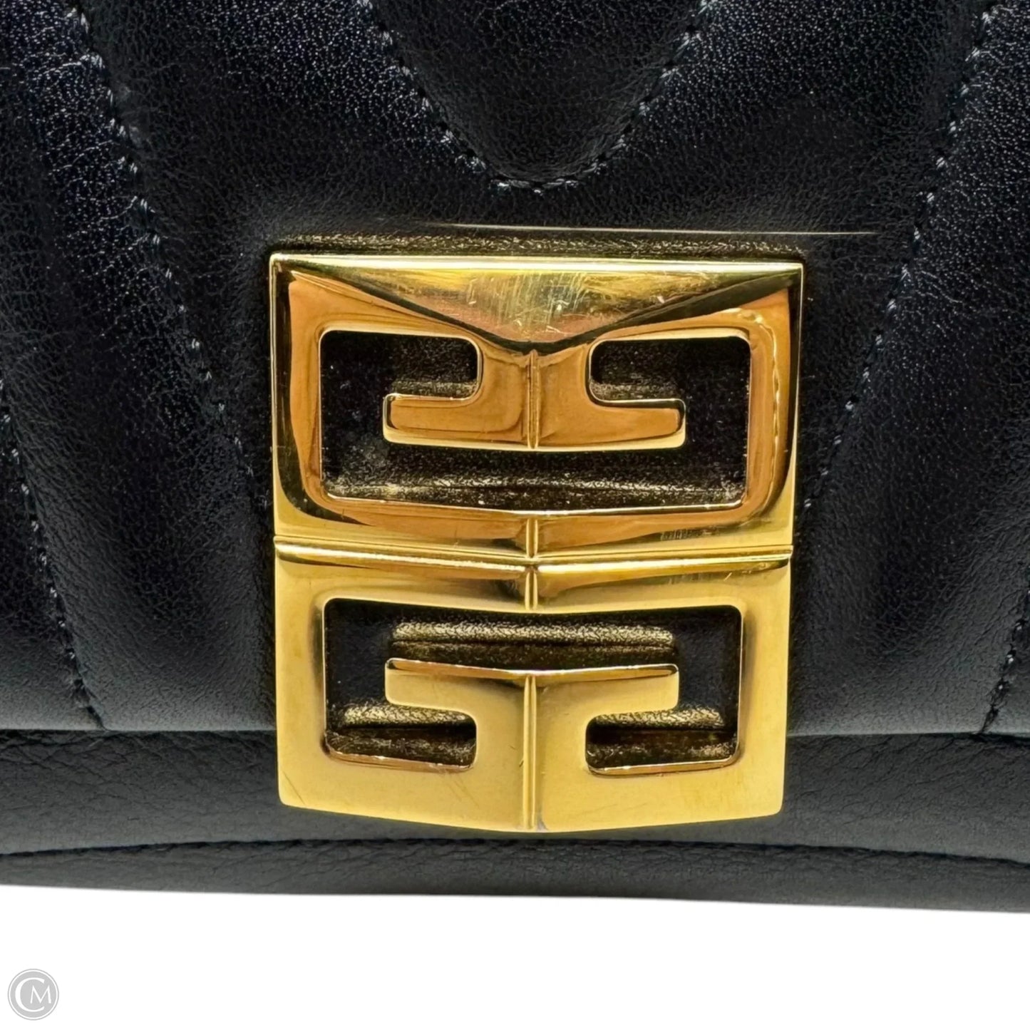 4G Soft Quilted Handbag Luxury Designer By Givenchy, Size: Medium