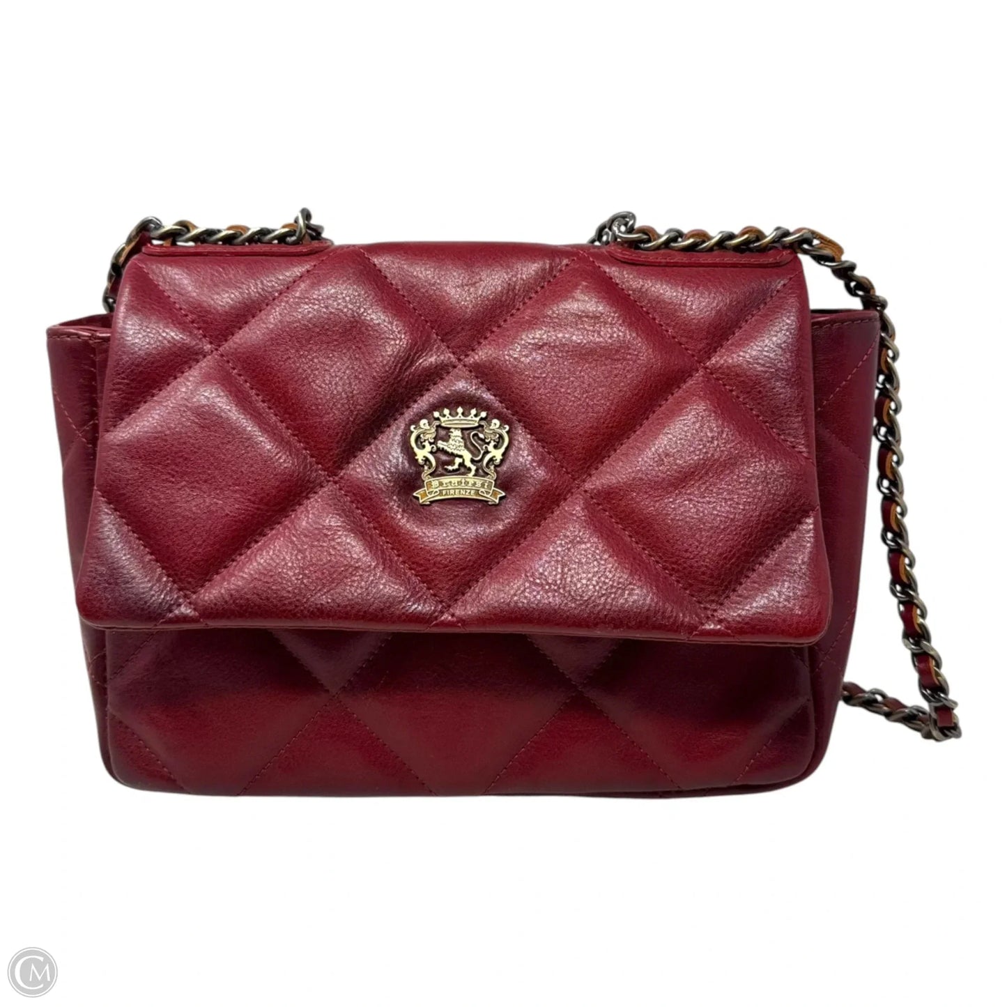 Quarrata Quilted Handbag Leather By Pratesi, Size: Medium