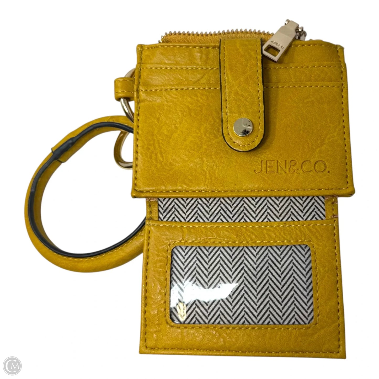 Sammie Mini Snap Wallet w/ Ring By Jen & Co, Size: Small