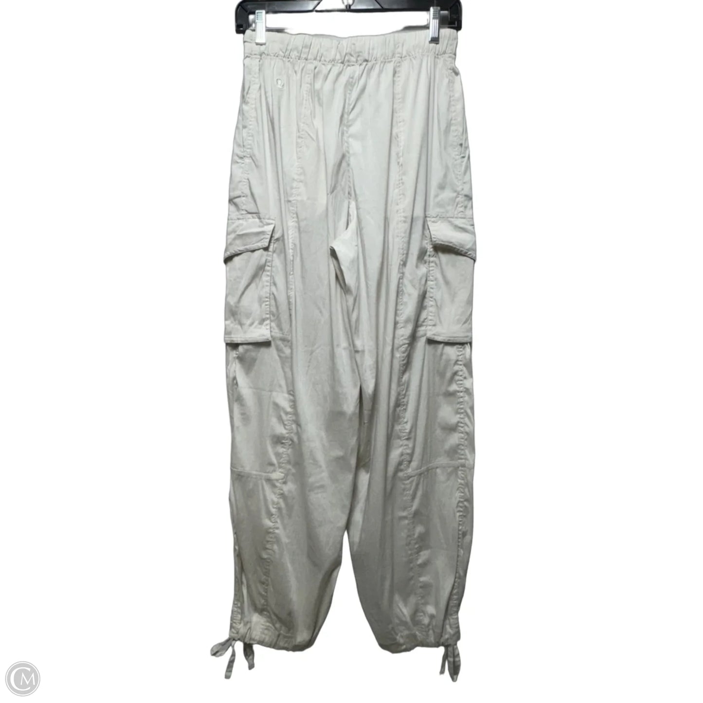 Athletic Pants By Lululemon In Cream, Size: Xs