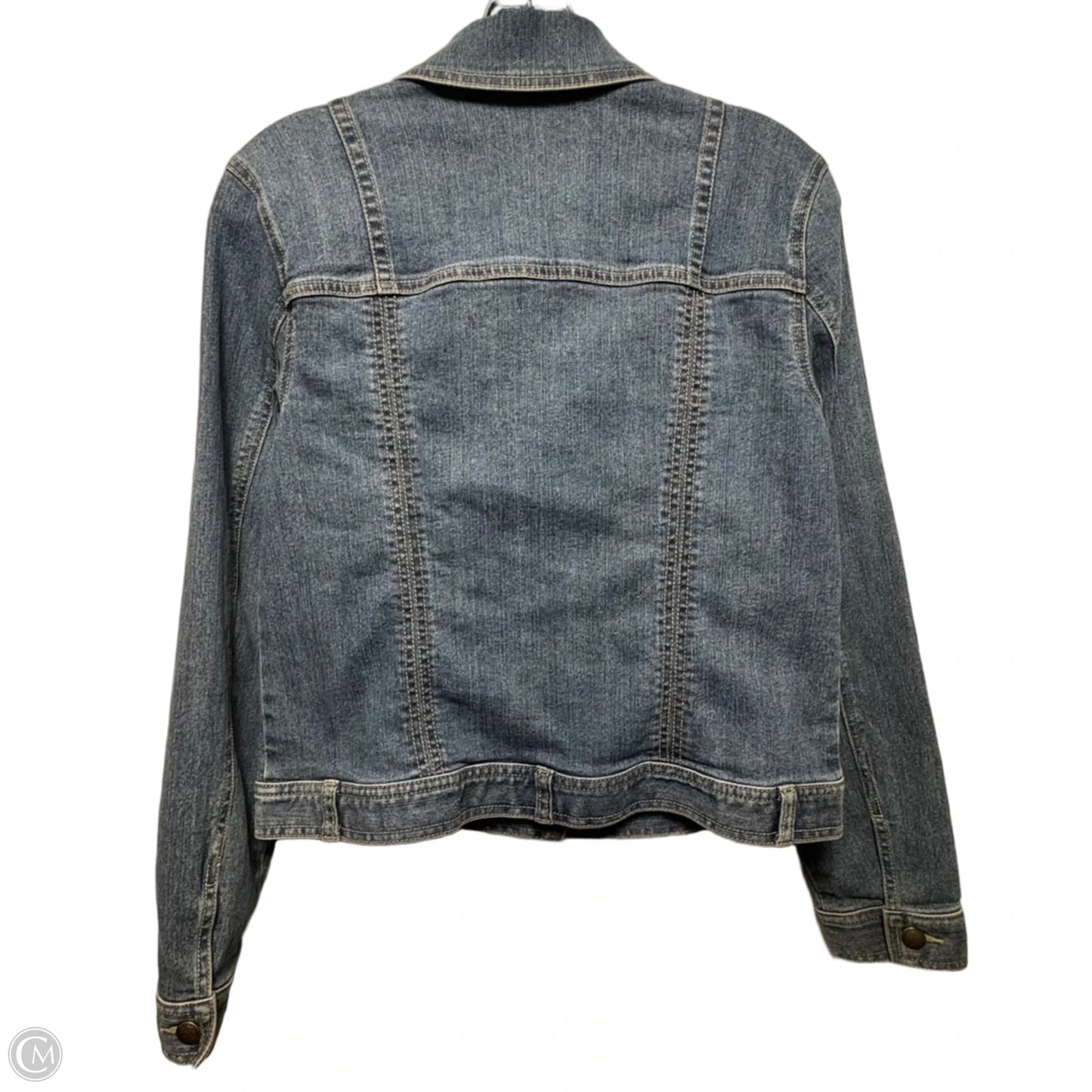 Jacket Denim By Skyes The Limit In Blue Denim, Size: S