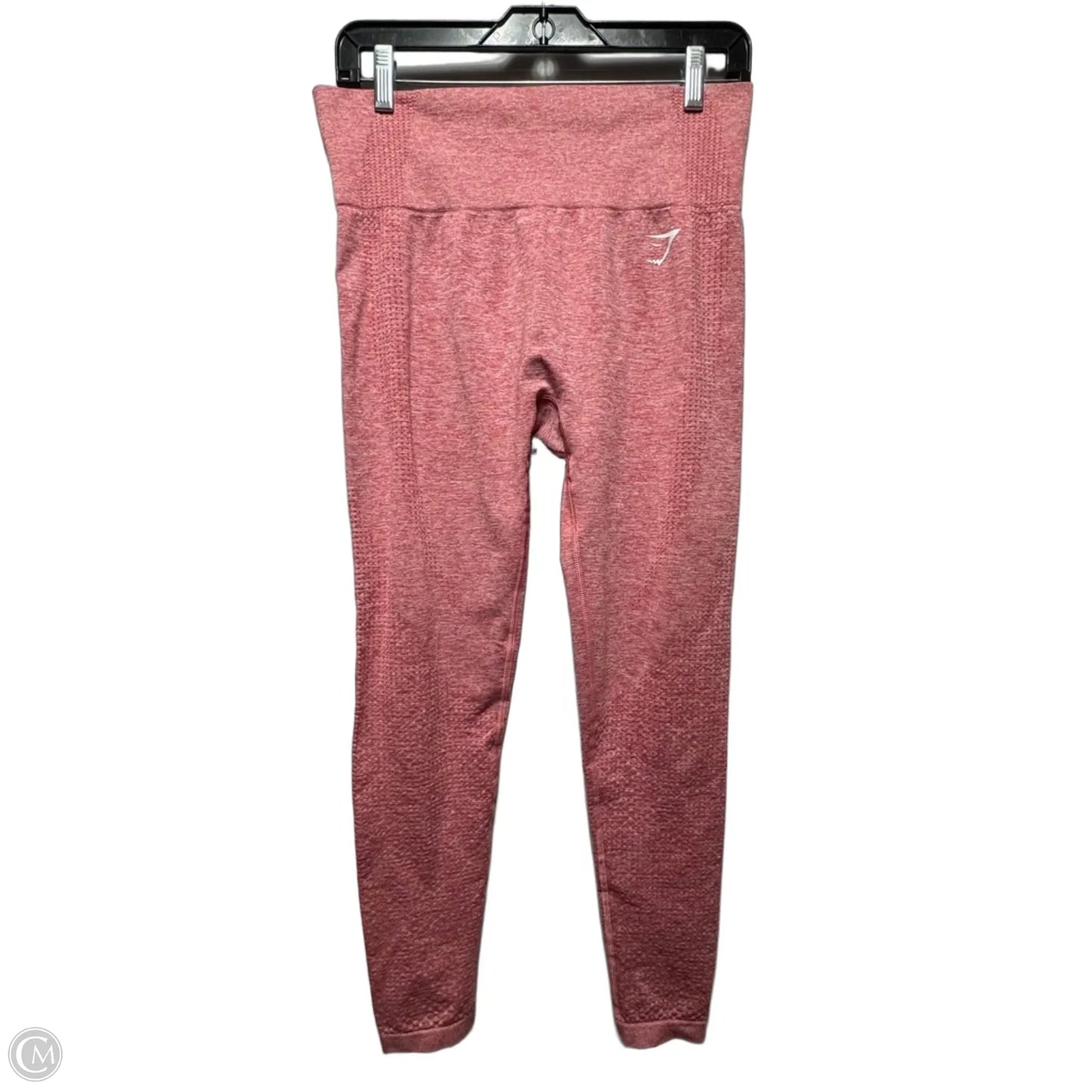 Athletic Leggings By Gym Shark In Pink, Size: L