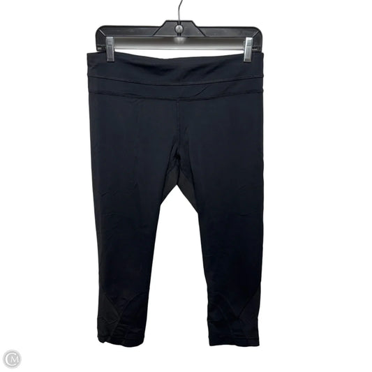 Athletic Capris By Lululemon In Black, Size: 10