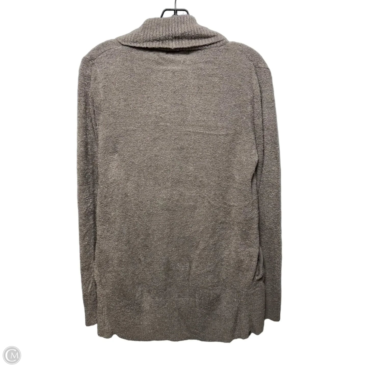 Sweater Cardigan By Barefoot Dreams In Taupe, Size: M