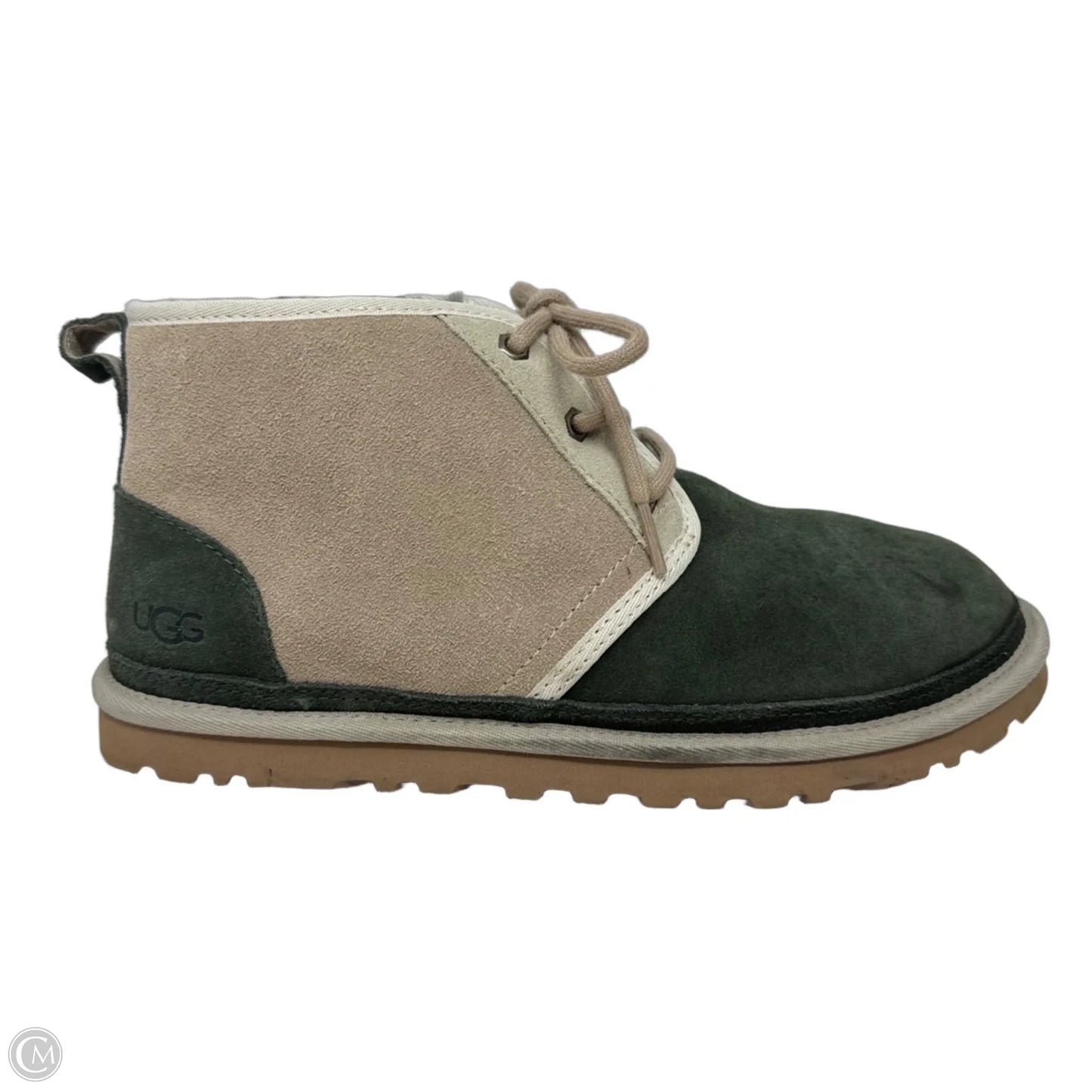 Neumel Boots Designer By Ugg In Green, Size: 9