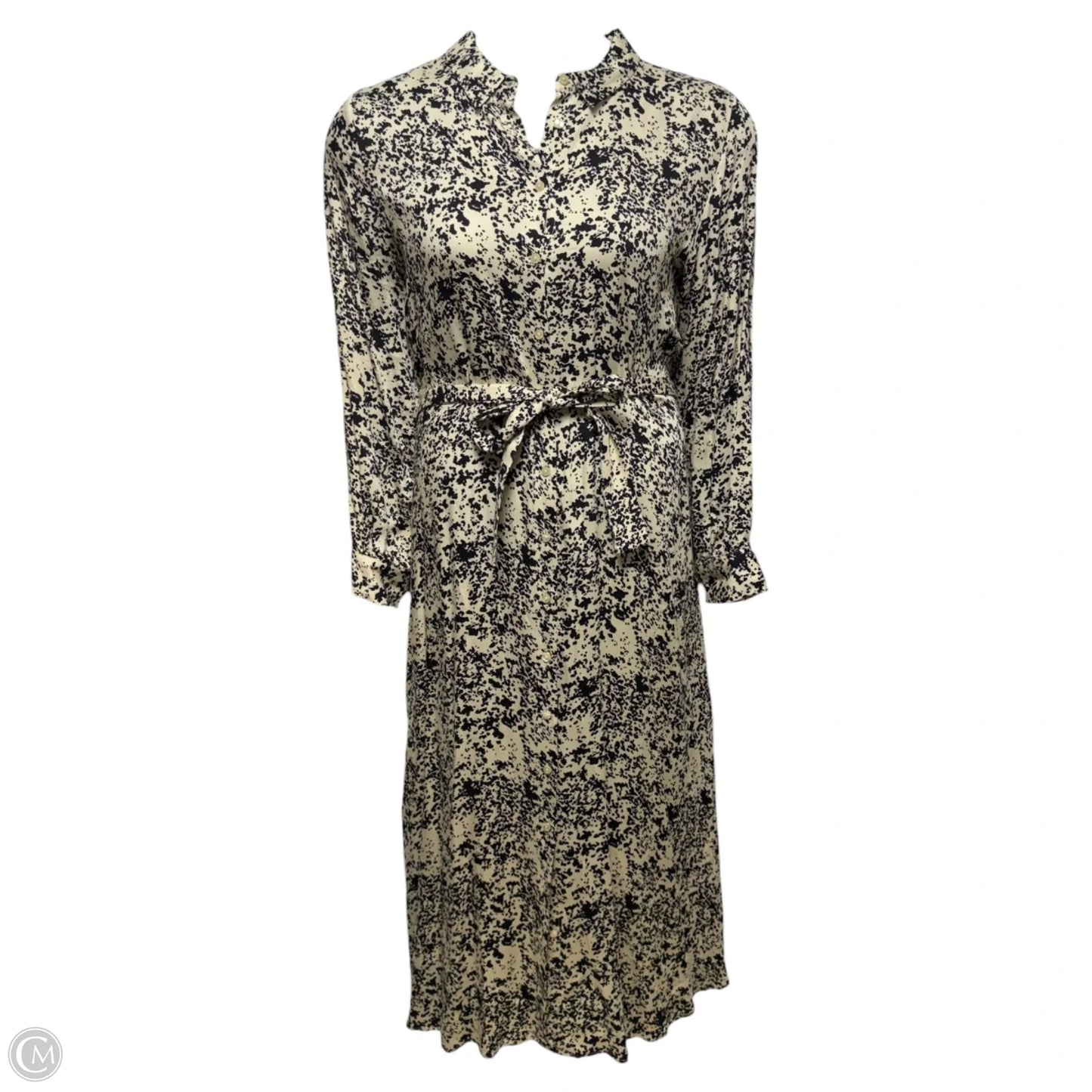 Dress Casual Maxi By Smith & Soul In Black & Cream, Size: Xl