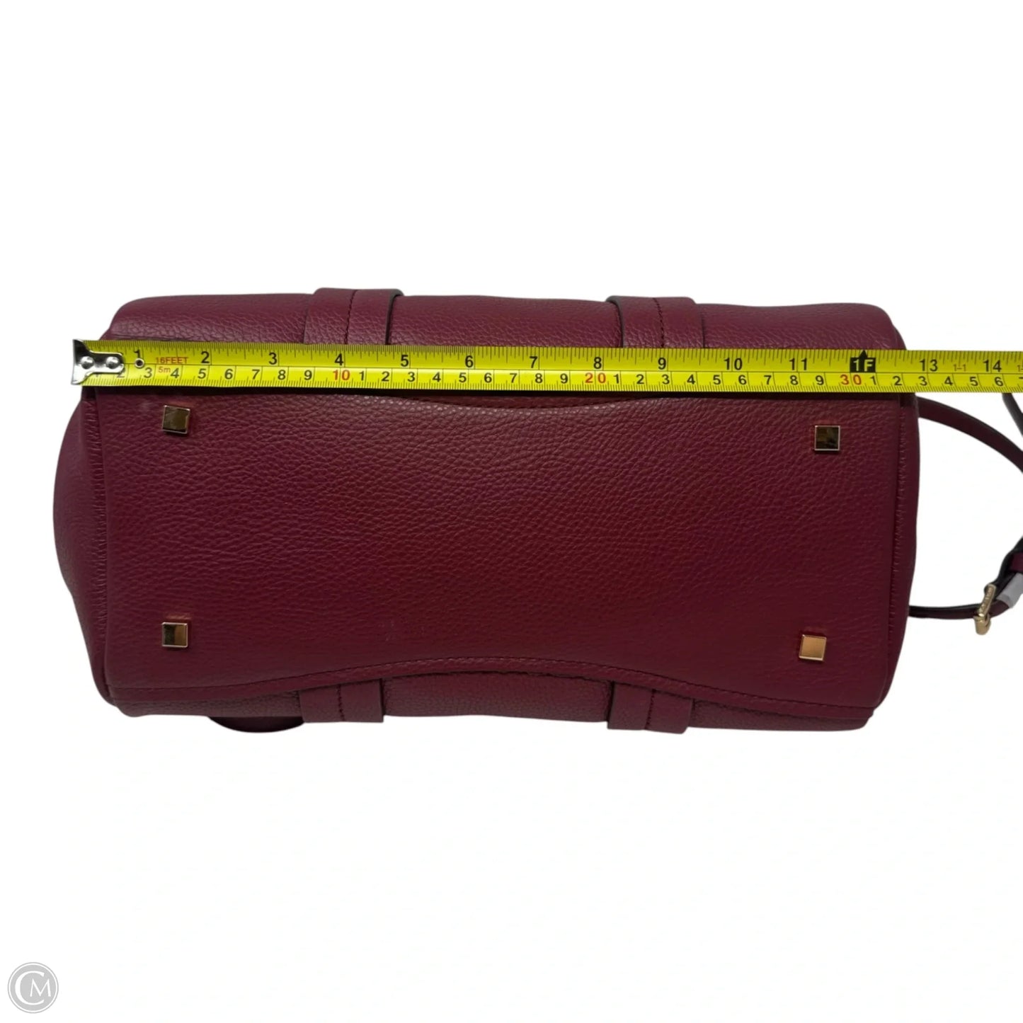 Romee Satchel Handbag Leather By Michael By Michael Kors, Size: Medium