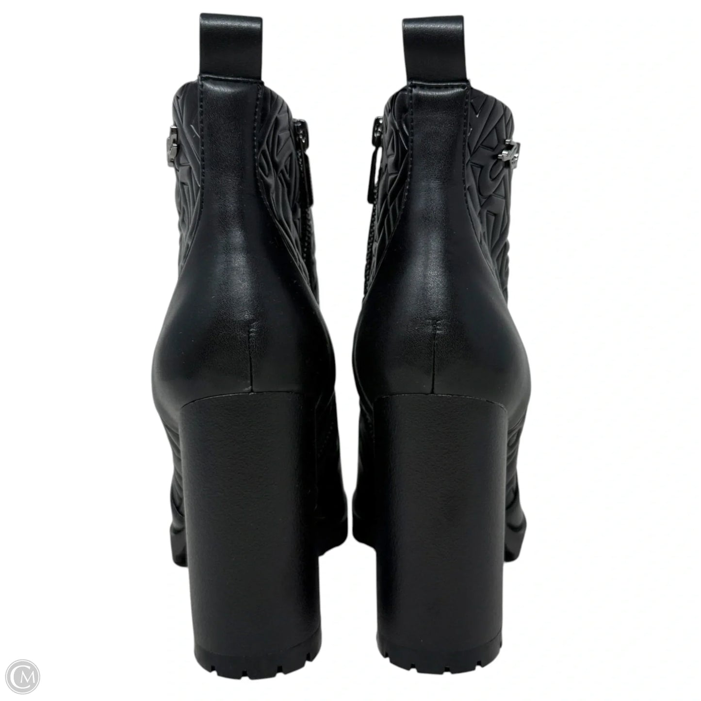 Petria Platform Lug Sole Ankle Boots By Karl Lagerfeld In Black, Size: 9