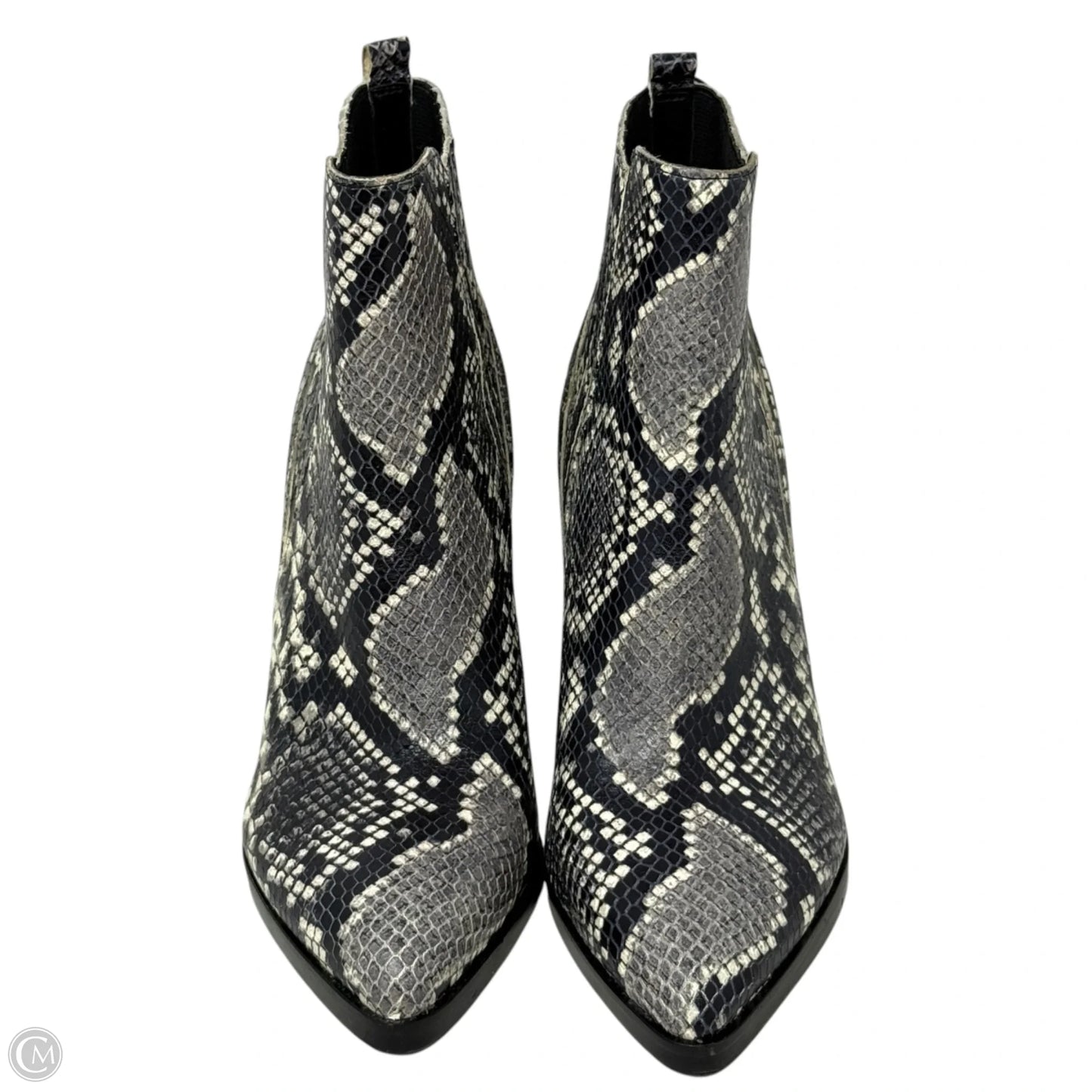 Oshay Chelsea Boots By Marc Fisher In Snakeskin Print, Size: 9