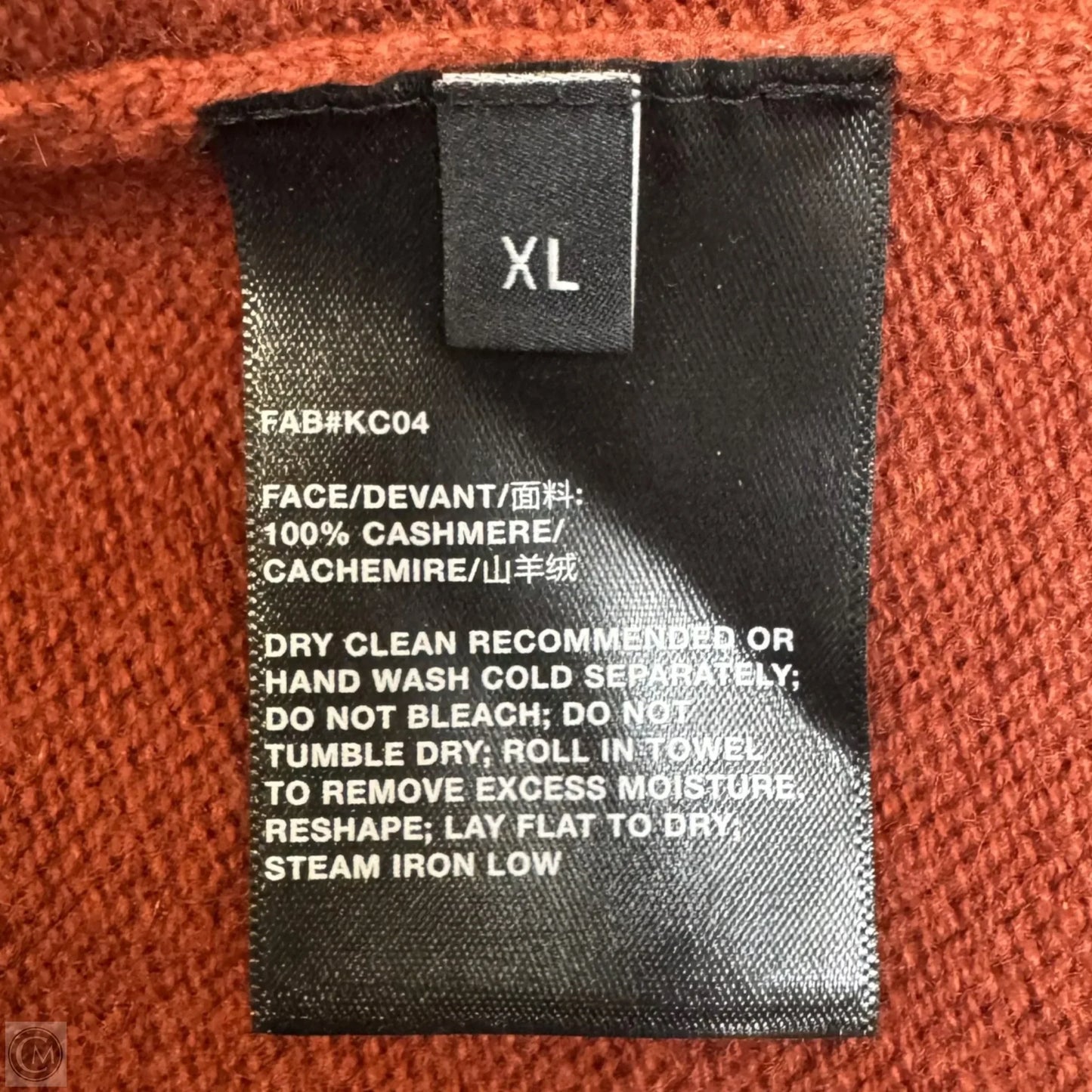 Sweater Designer By Lafayette 148 In Henna, Size: Xl