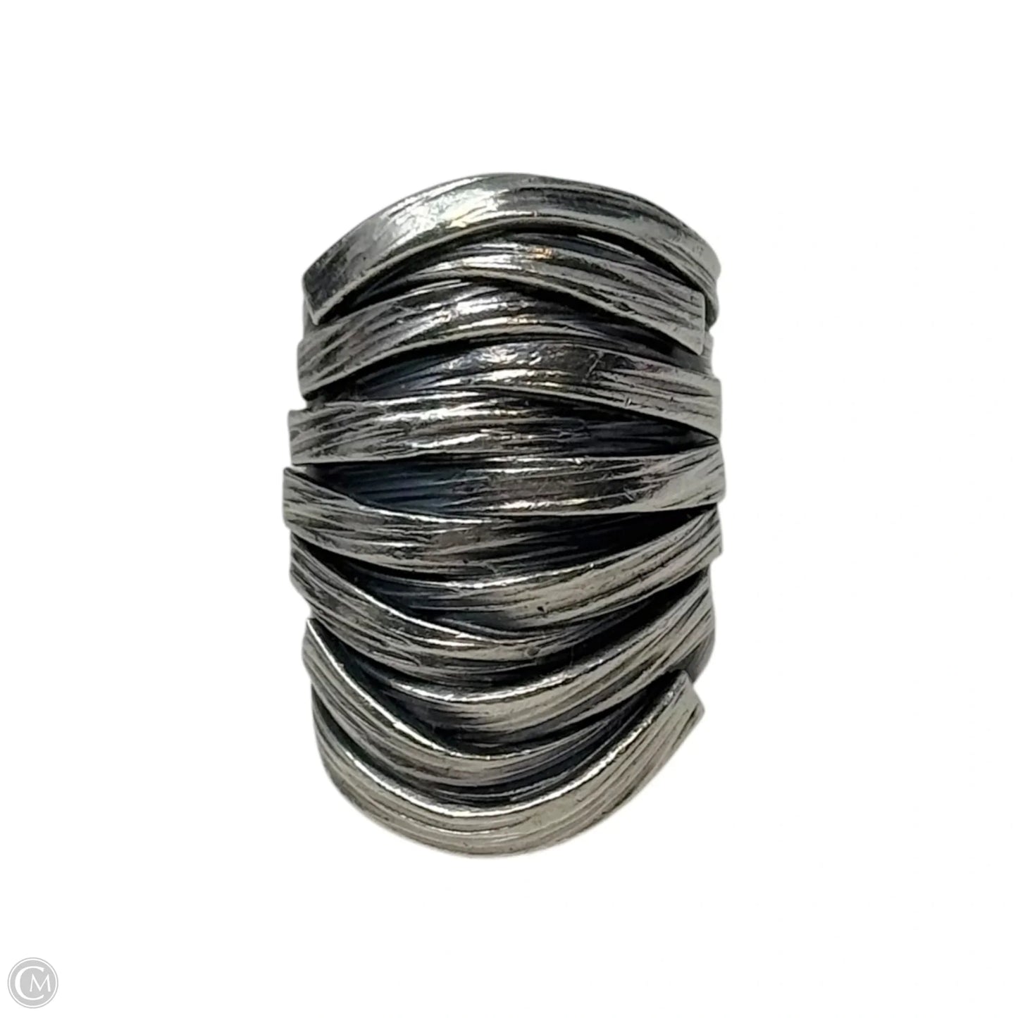 Wrap Sterling Silver Statement Ring, Size: 5