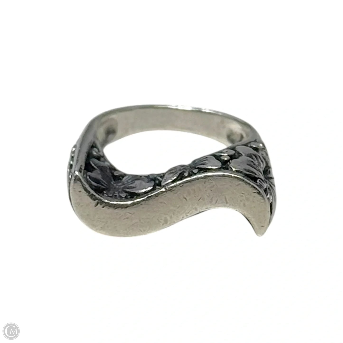 Sterling Silver Butterfly Wave Ring By GFJ, Size: 6