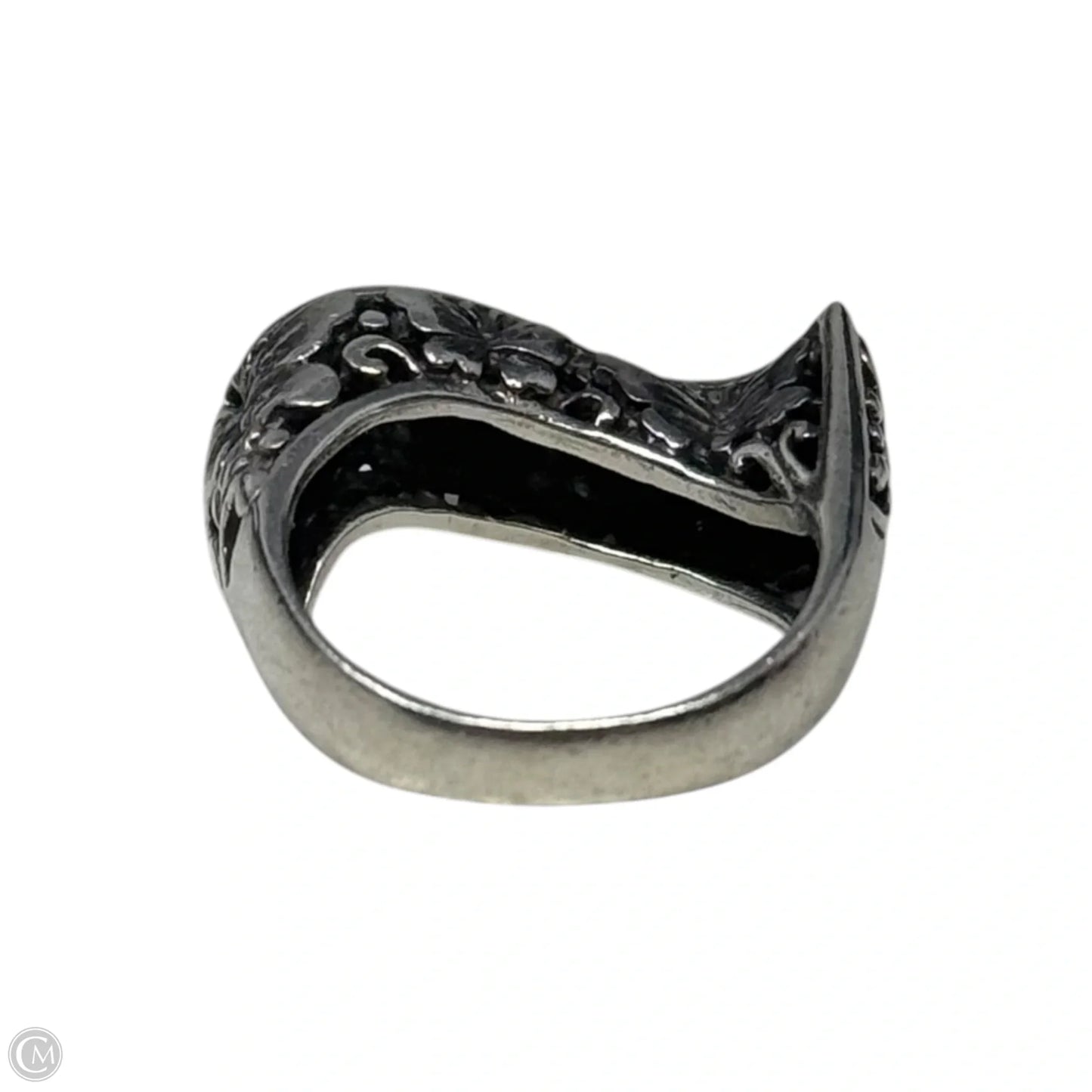 Sterling Silver Butterfly Wave Ring By GFJ, Size: 6