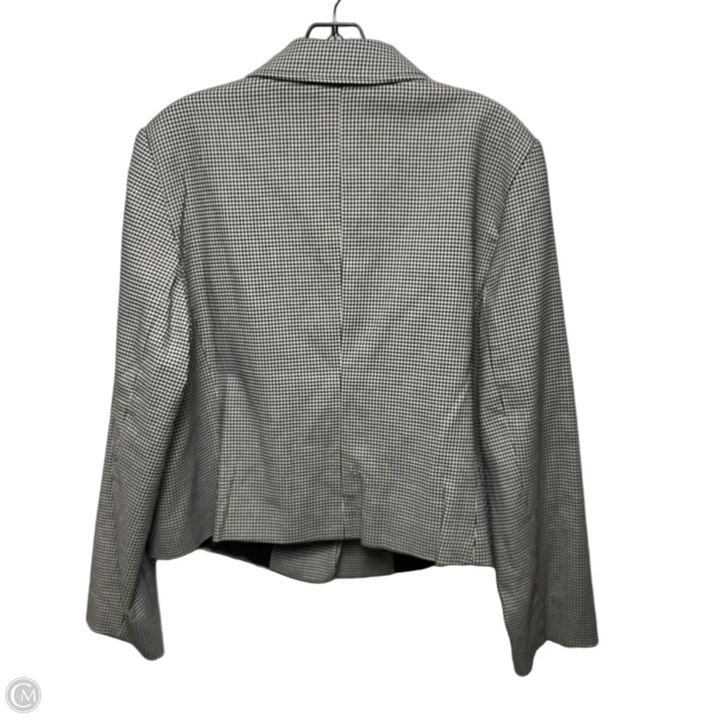 Blazer By Talbots In Black & White, Size: 14