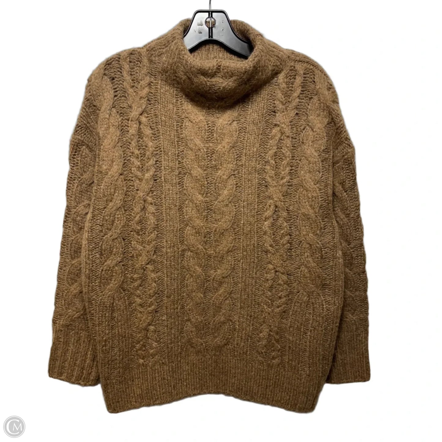 Alpaca Blend Sweater By Vince In Brown, Size: Xs