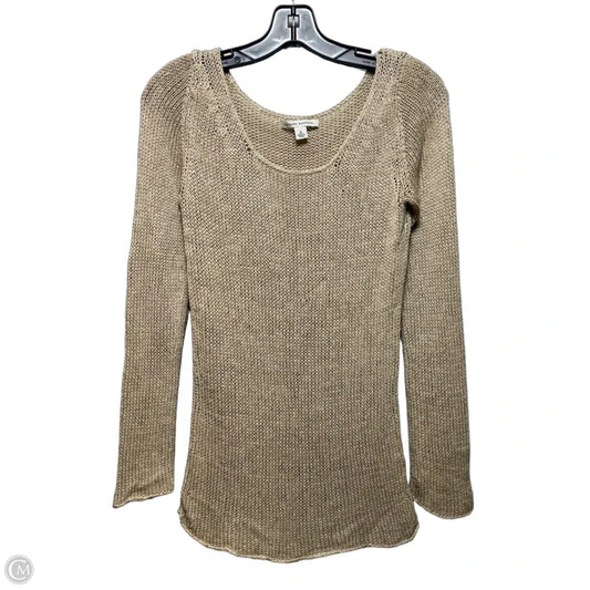 Sweater By Banana Republic In Tan, Size: S