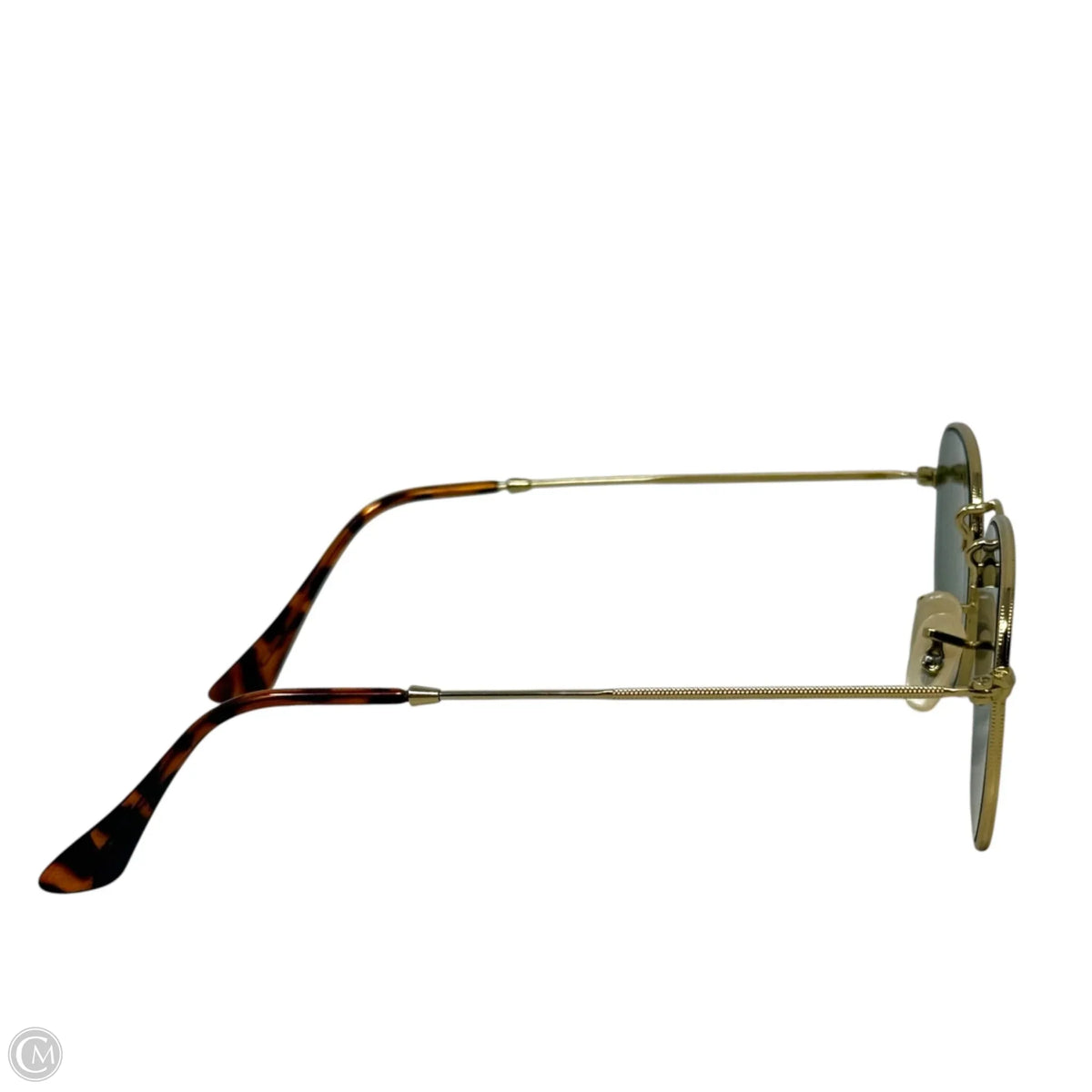 Hexagonal Flat Lenses Sunglasses Designer By Ray Ban, Size: