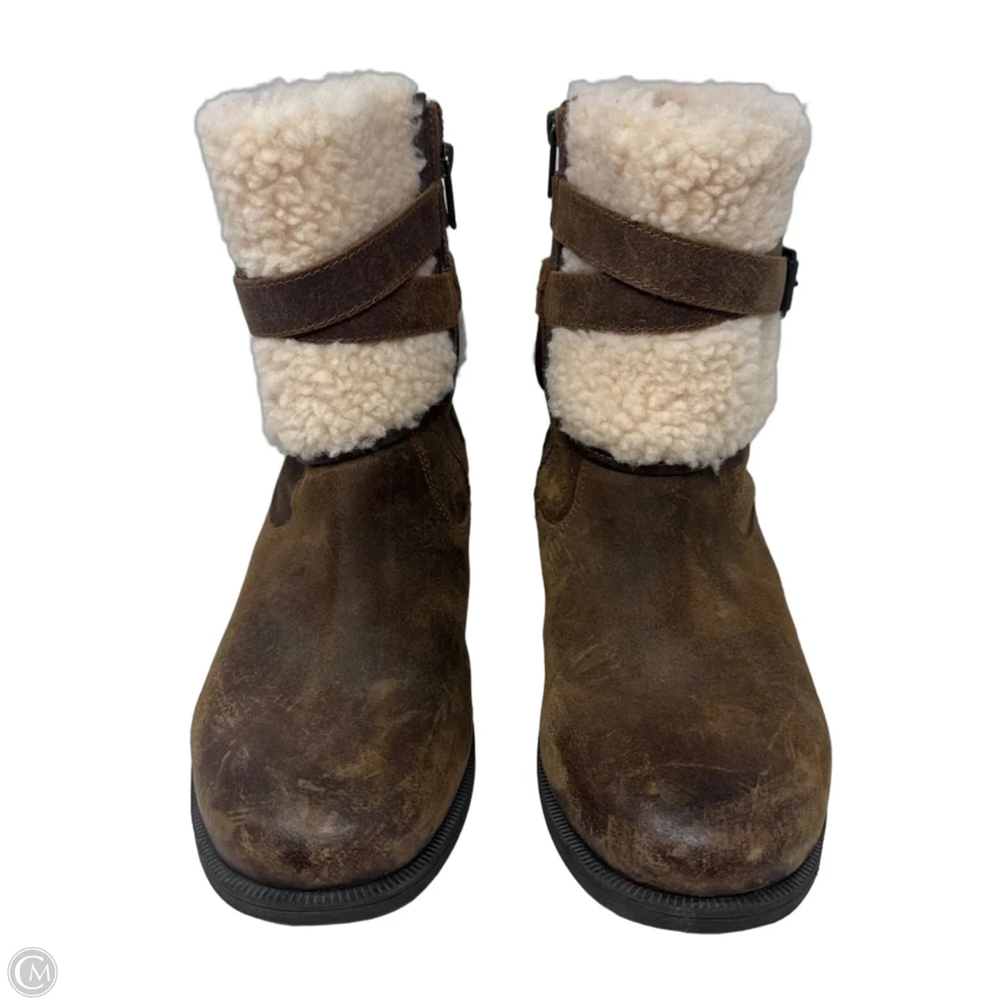 Blayre Boots Designer By Ugg In Brown, Size: 10