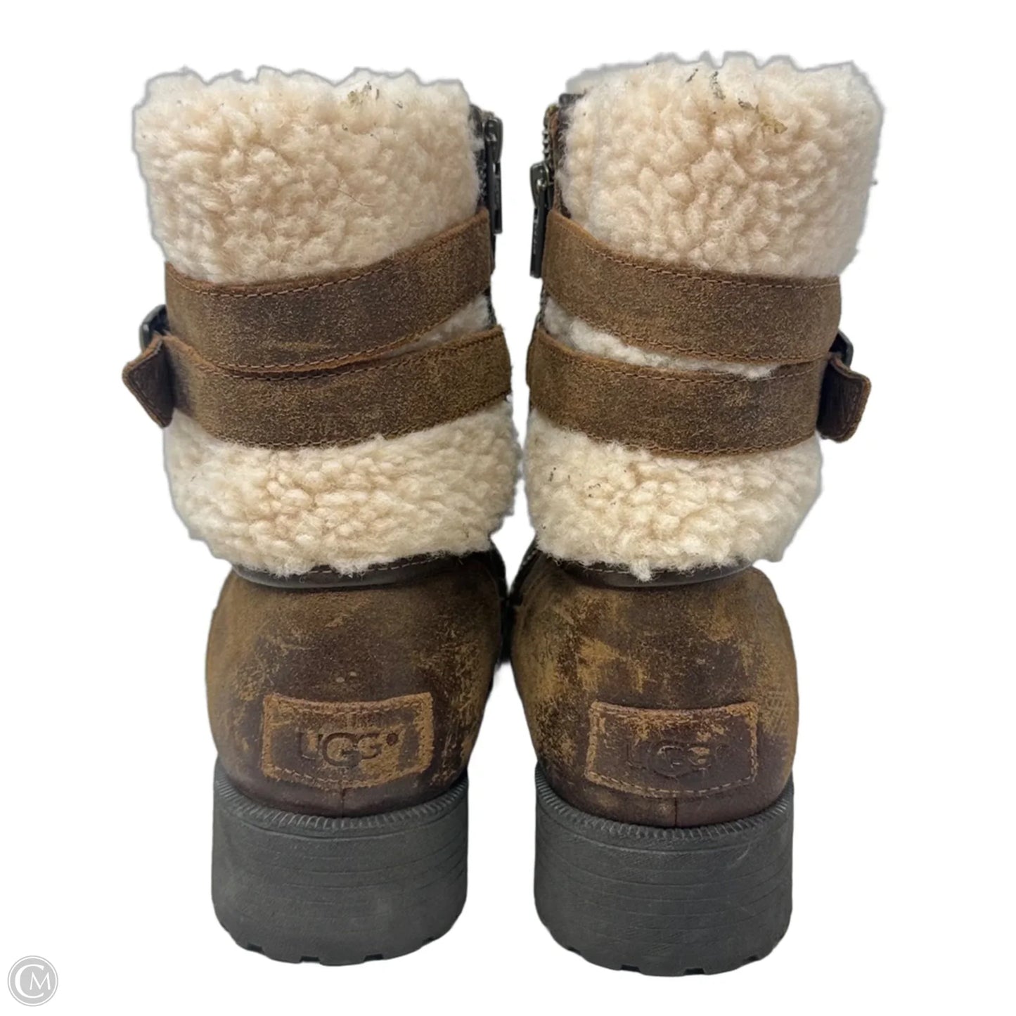 Blayre Boots Designer By Ugg In Brown, Size: 10