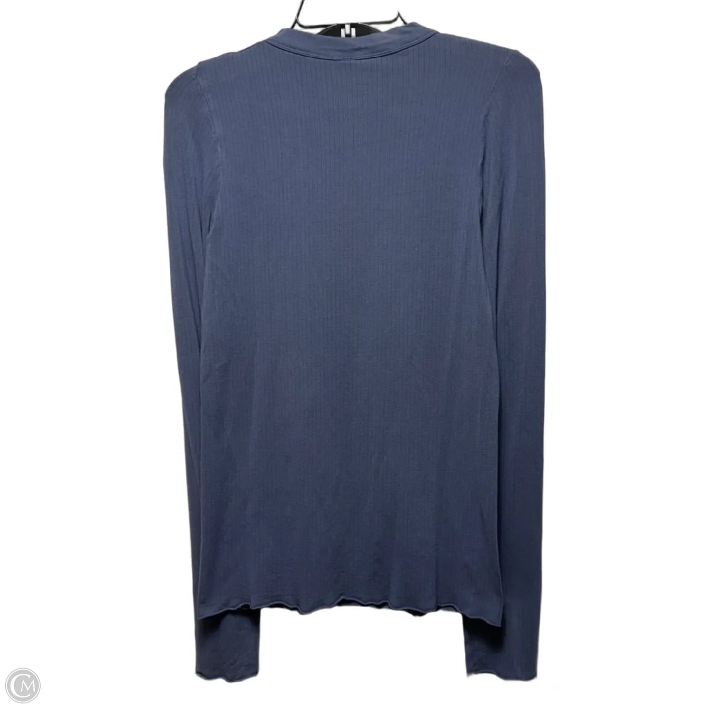 Top Long Sleeve By Free People In Blue, Size: M