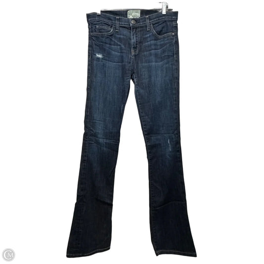 Jeans Boot Cut By Current/elliott In Blue Denim, Size: 8