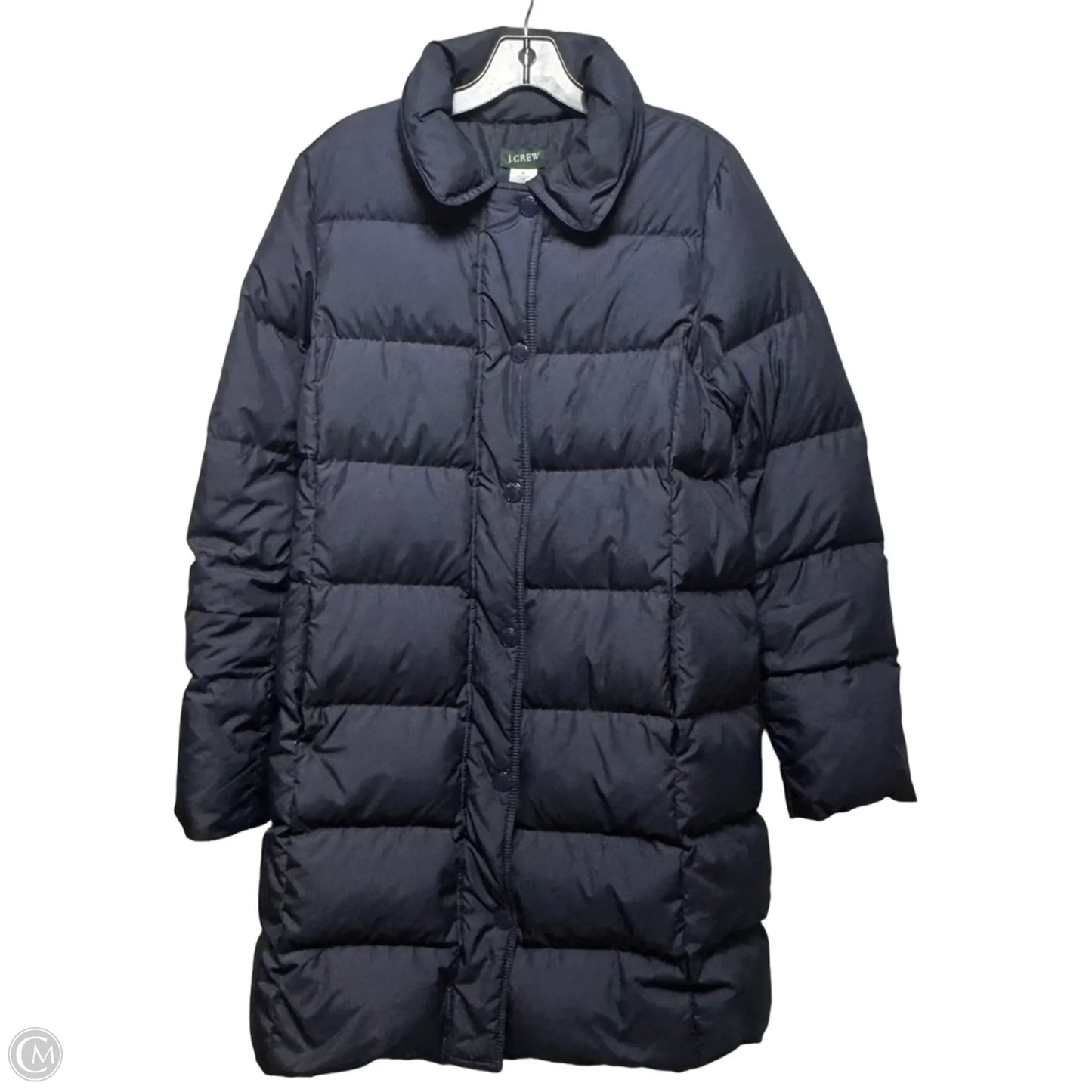 Jacket Puffer & Quilted By J. Crew In Navy, Size: M