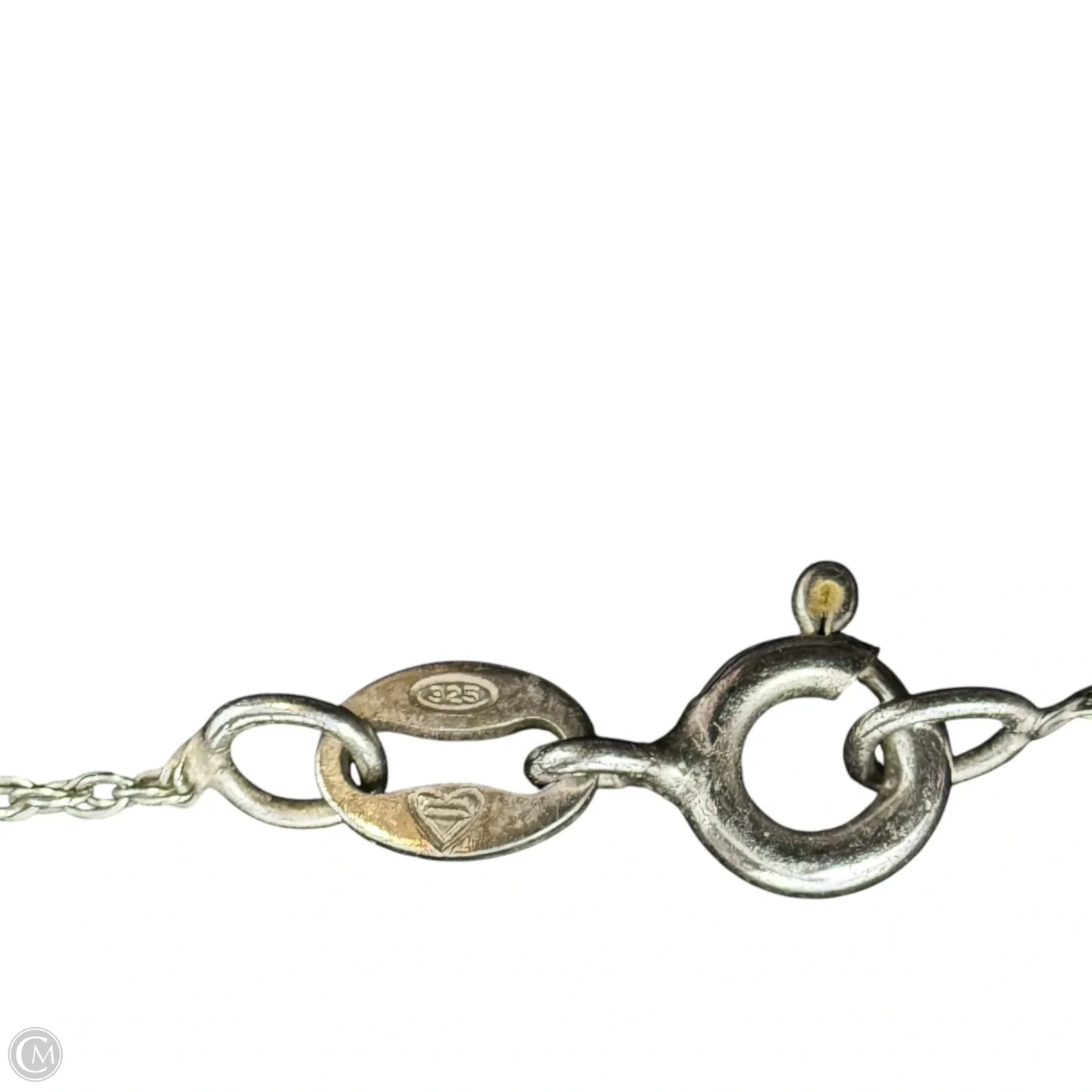 Sterling Silver Open Heart Pendant Necklace