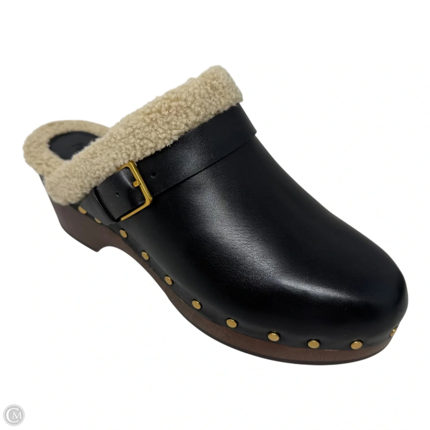 Clogs Shoes Heels Block By Paige In Black, Size: 9.5
