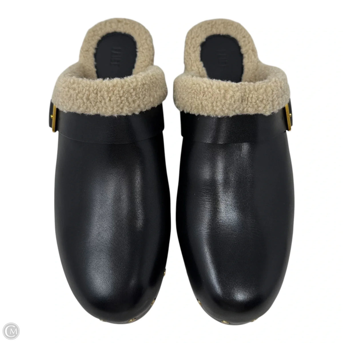 Clogs Shoes Heels Block By Paige In Black, Size: 9.5