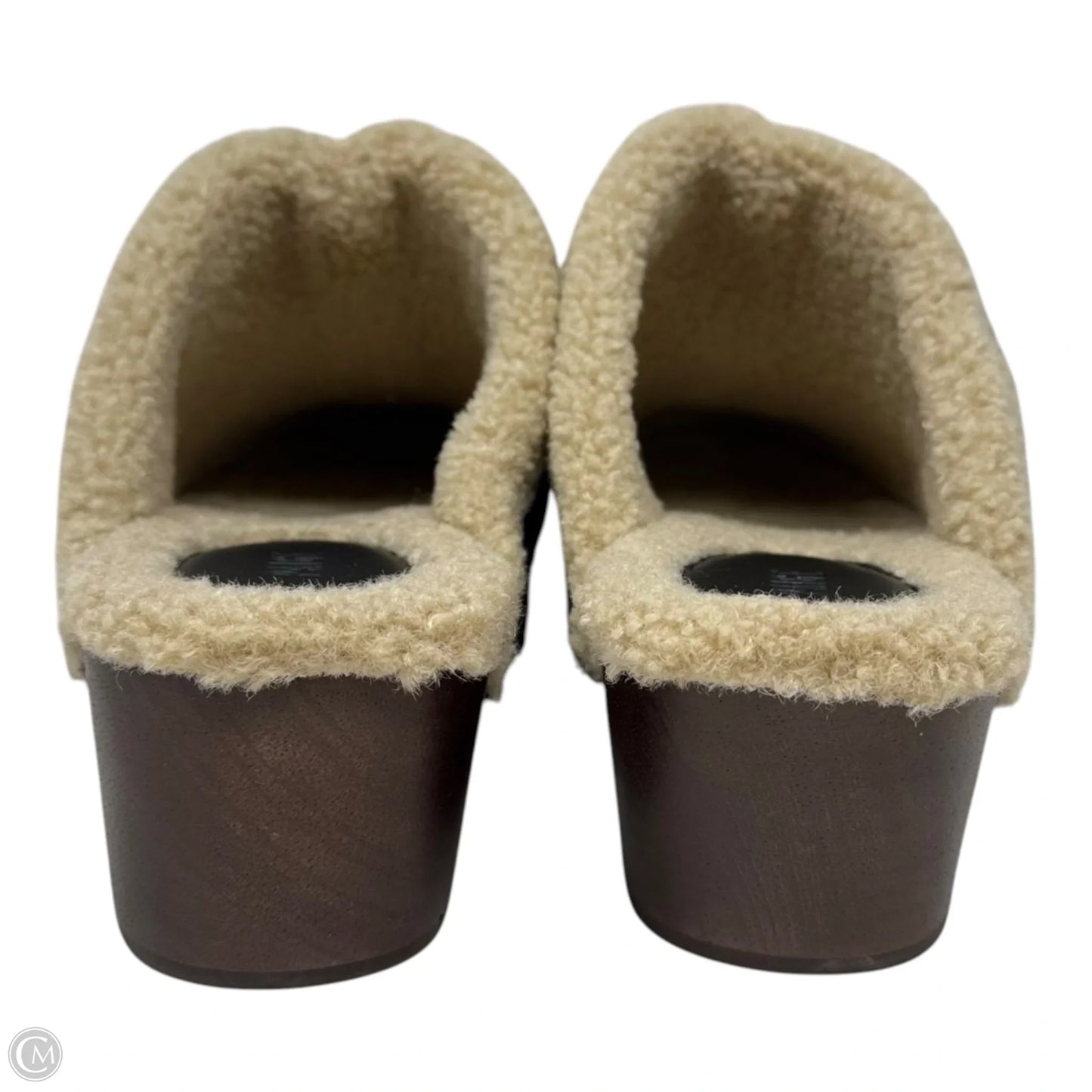 Clogs Shoes Heels Block By Paige In Black, Size: 9.5