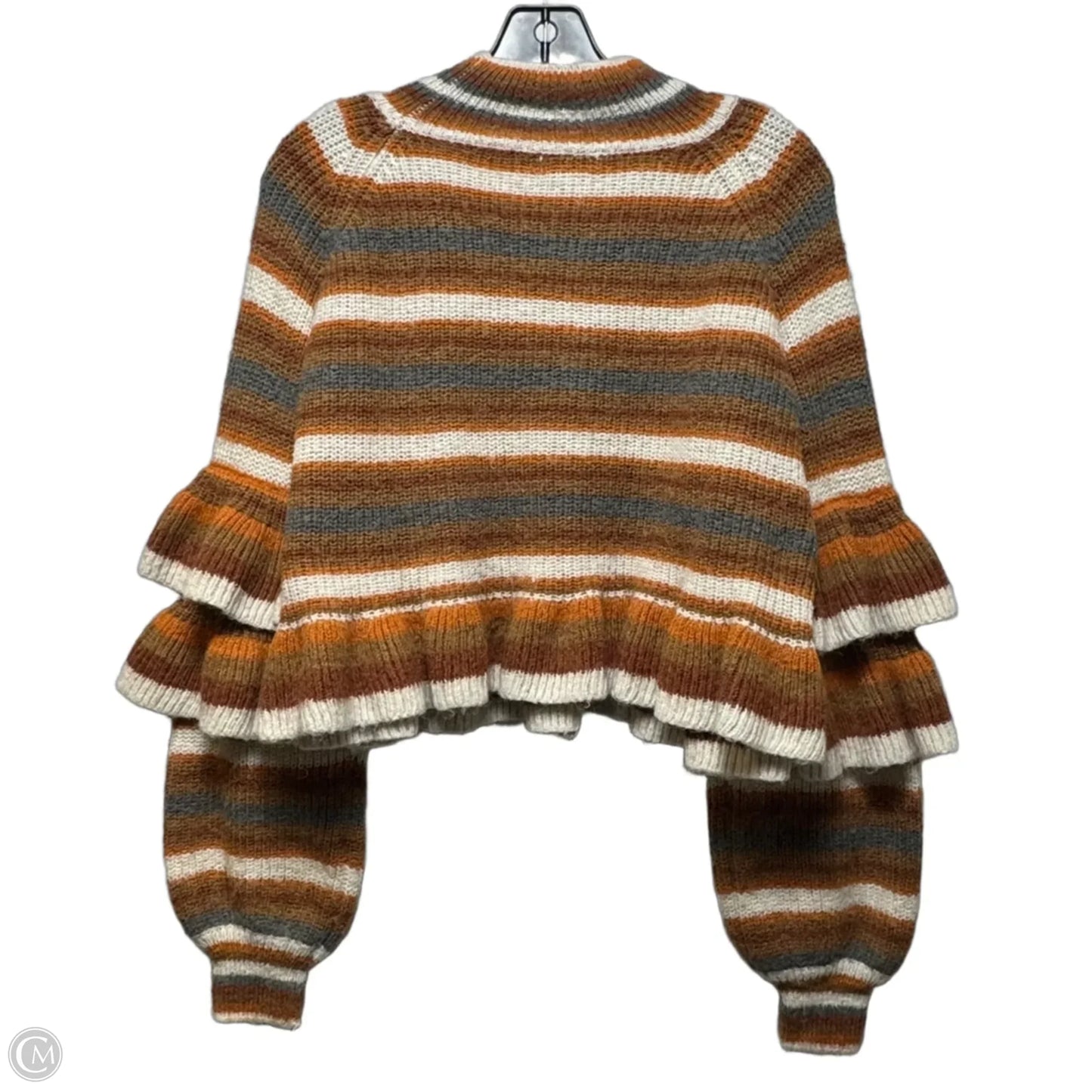Sweater By Current Air In Striped Pattern, Size: M