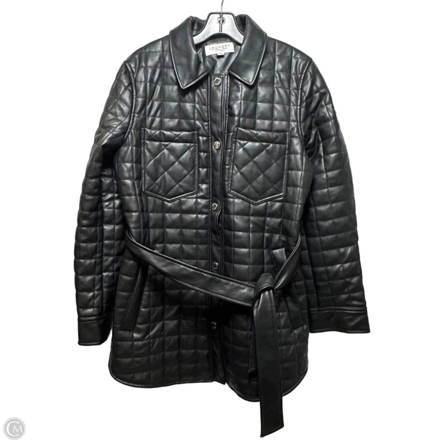 Jacket Puffer & Quilted By Laundry In Black, Size: L