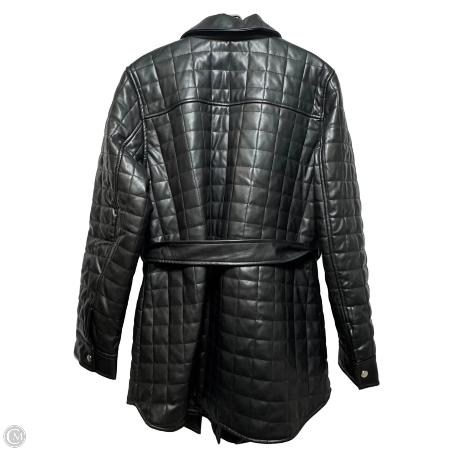 Jacket Puffer & Quilted By Laundry In Black, Size: L