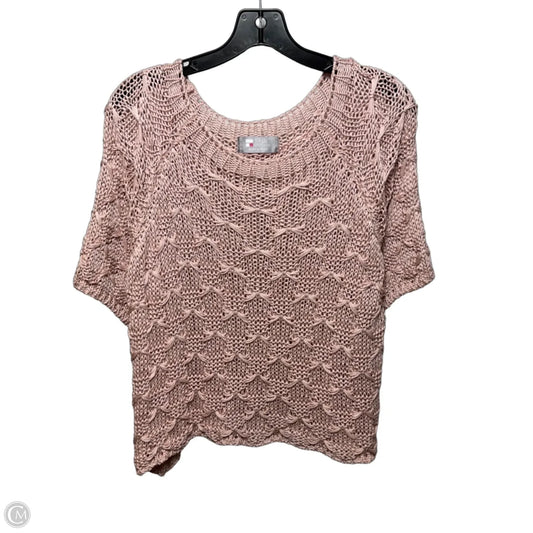 Sweater By Tina Stephens In Mauve, Size: OS