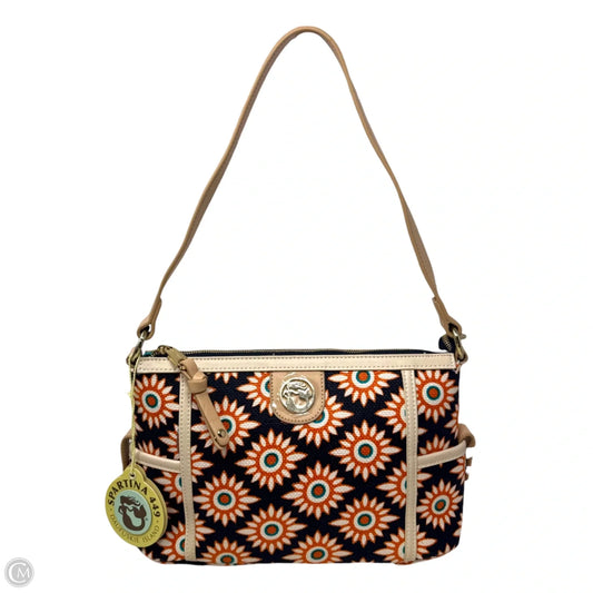 Tybee Simple Zip Handbag Designer By Spartina, Size: Medium